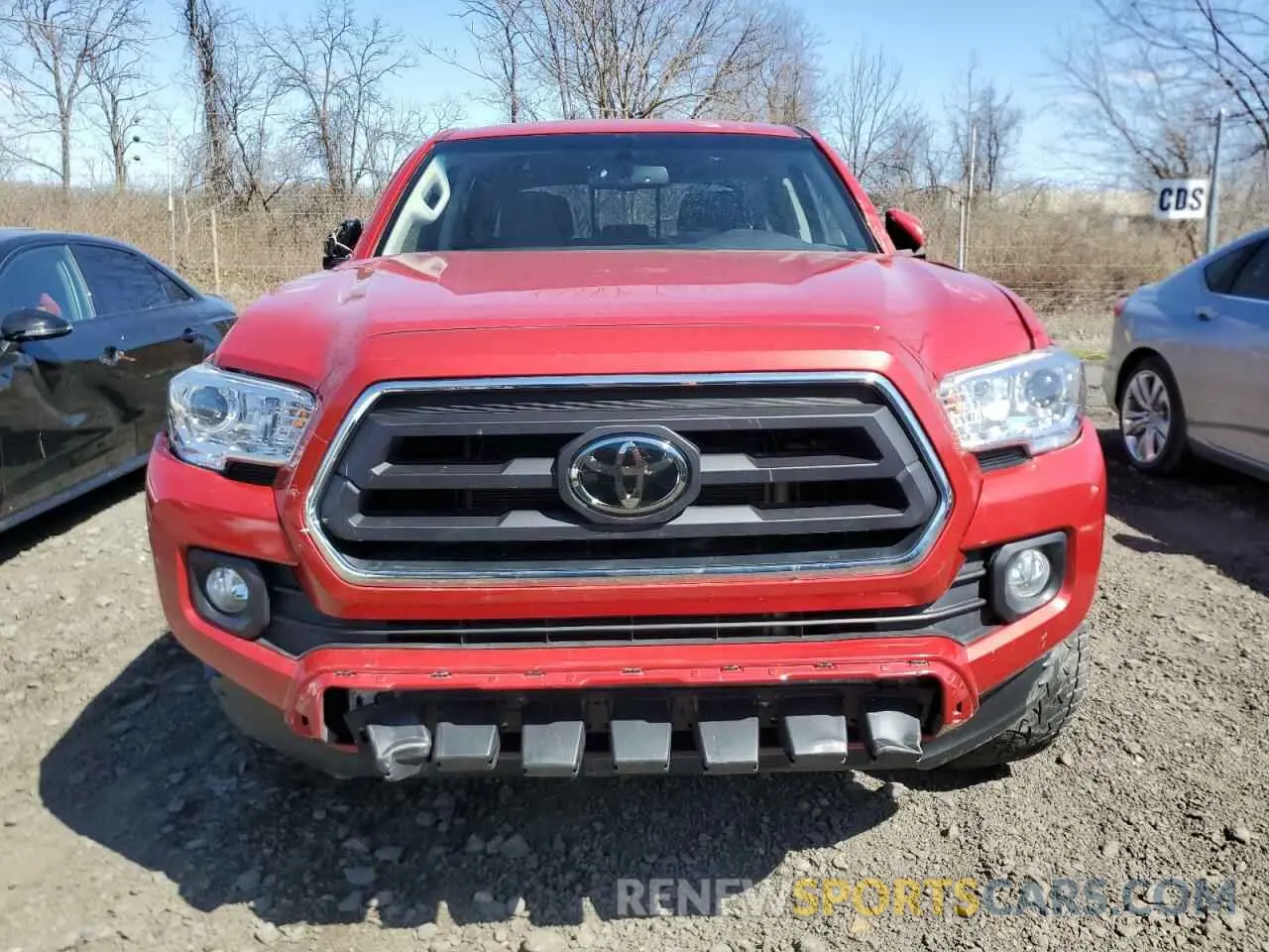 5 fotografías del automóvil dañado 3TYCZ5AN1PT153816 TOYOTA TACOMA 2023