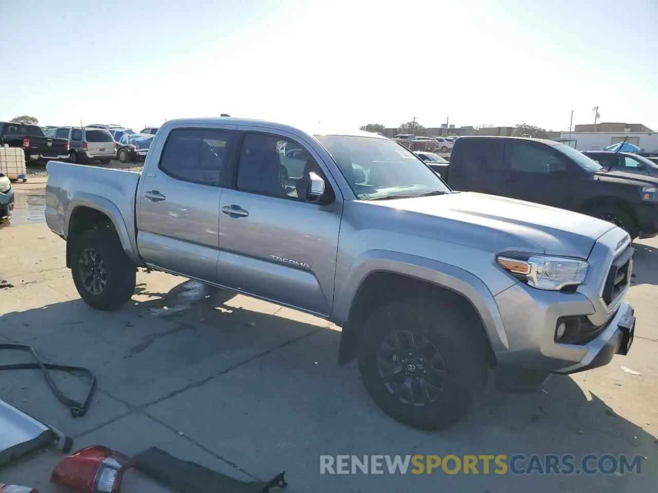 4 fotografías del automóvil dañado 3TYCZ5AN1PT155405 TOYOTA TACOMA 2023