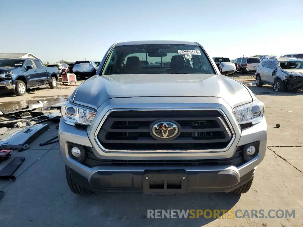 5 fotografías del automóvil dañado 3TYCZ5AN1PT155405 TOYOTA TACOMA 2023