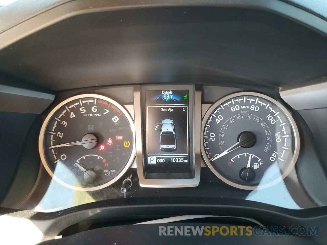 9 fotografías del automóvil dañado 3TYCZ5AN1PT155405 TOYOTA TACOMA 2023
