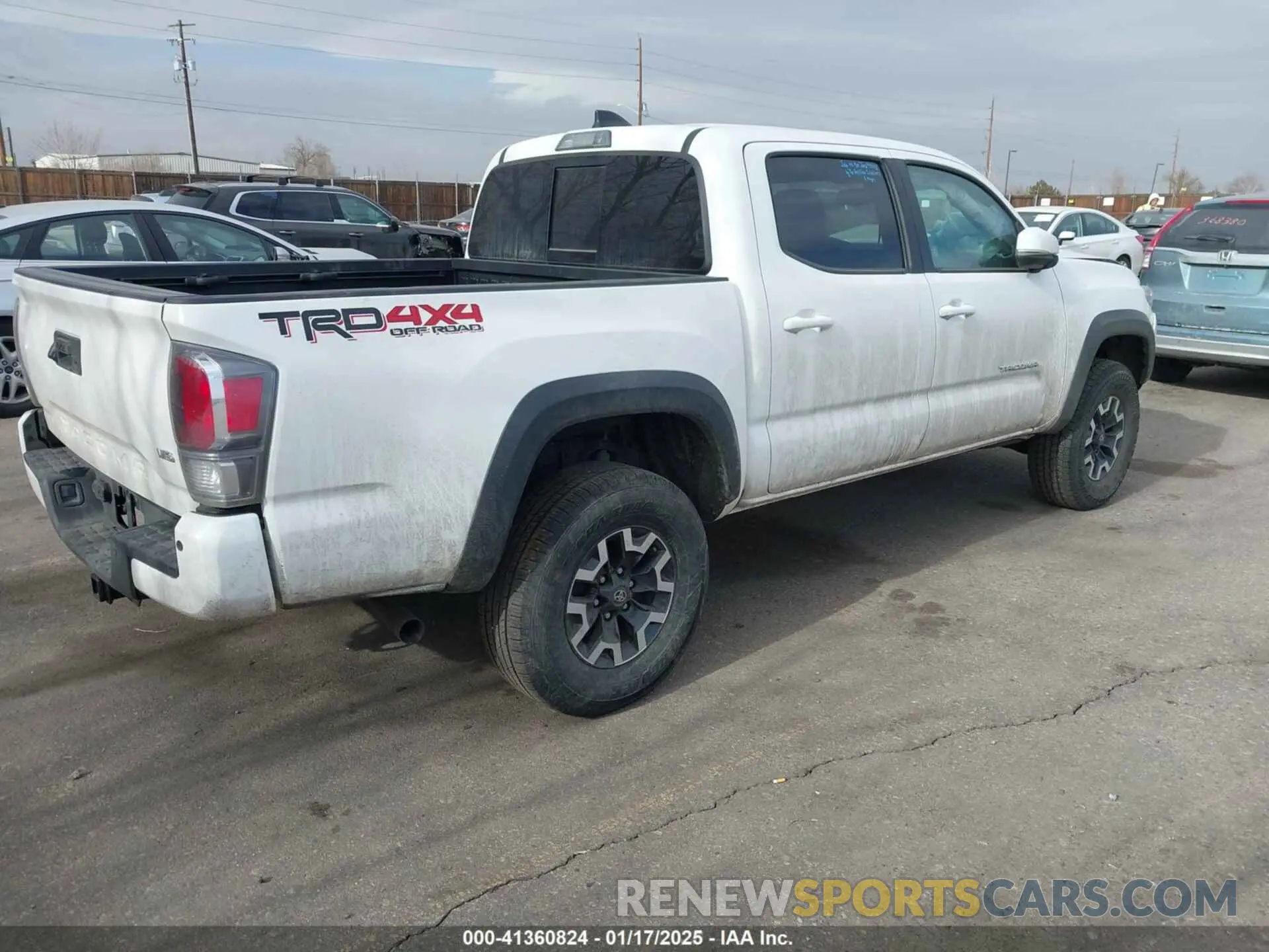 4 fotografías del automóvil dañado 3TYCZ5AN1PT169434 TOYOTA TACOMA 2023