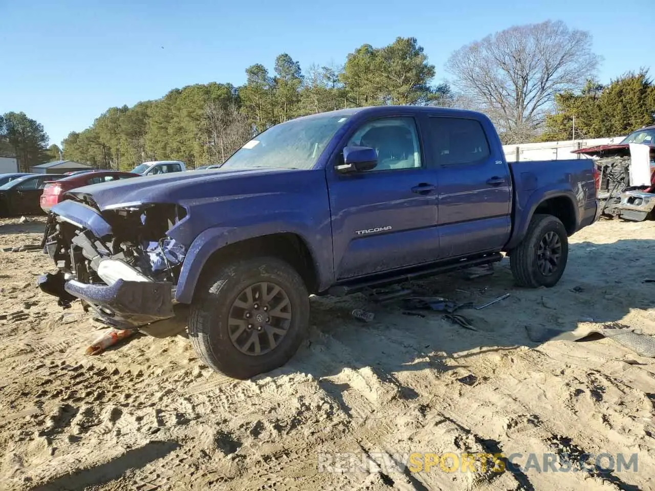 1 fotografías del automóvil dañado 3TYCZ5AN2PT157678 TOYOTA TACOMA 2023