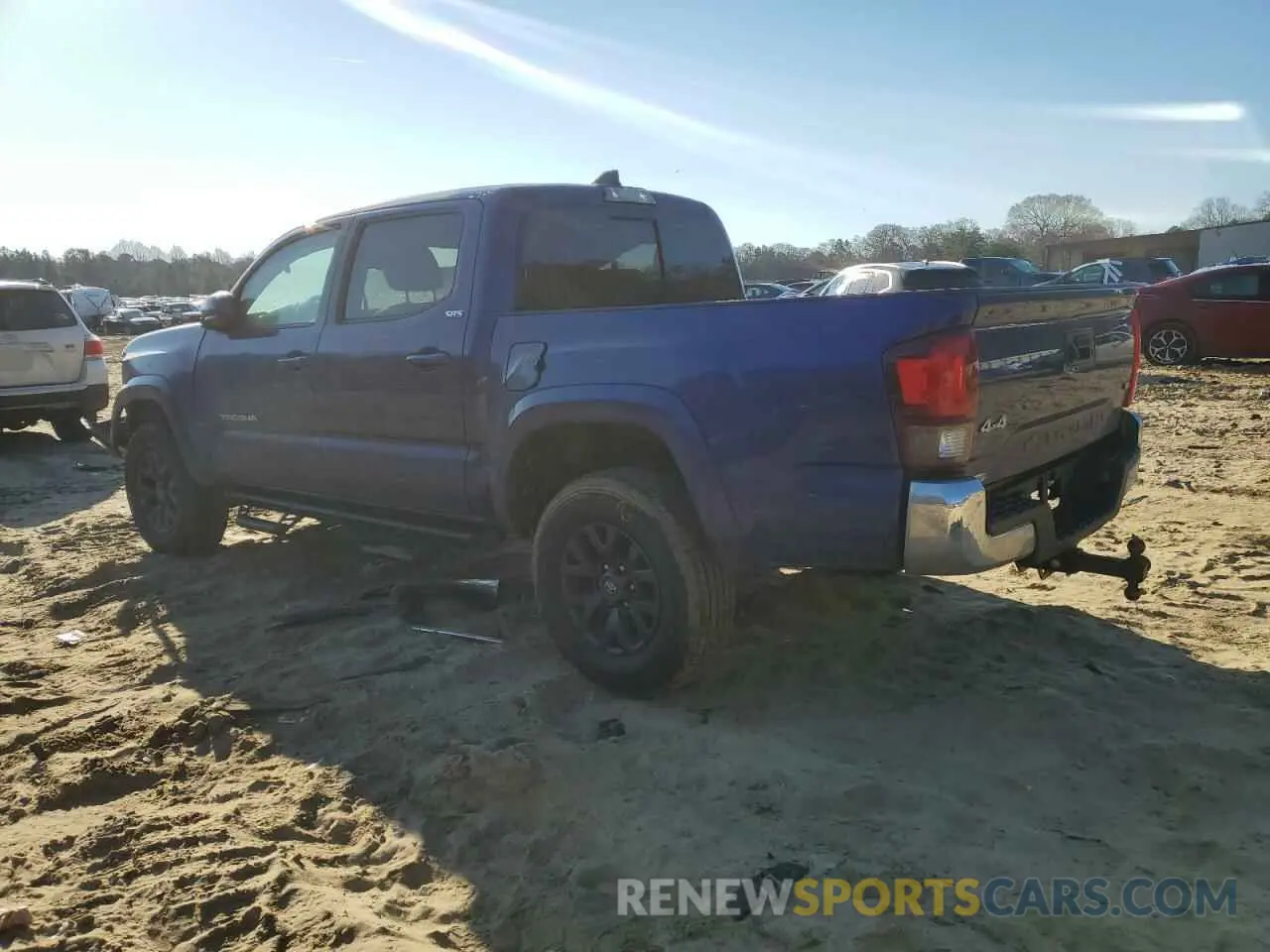 2 fotografías del automóvil dañado 3TYCZ5AN2PT157678 TOYOTA TACOMA 2023