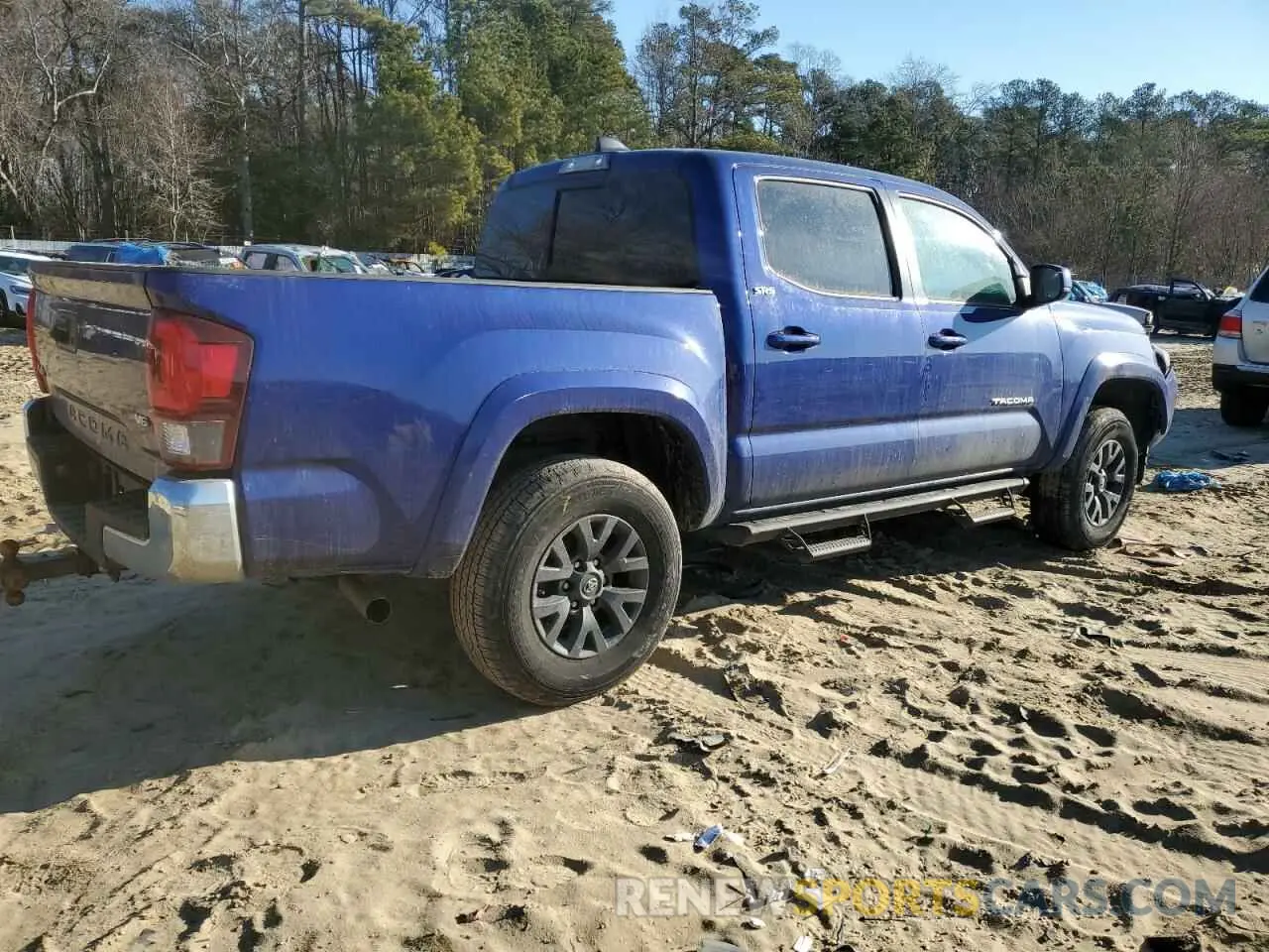 3 fotografías del automóvil dañado 3TYCZ5AN2PT157678 TOYOTA TACOMA 2023