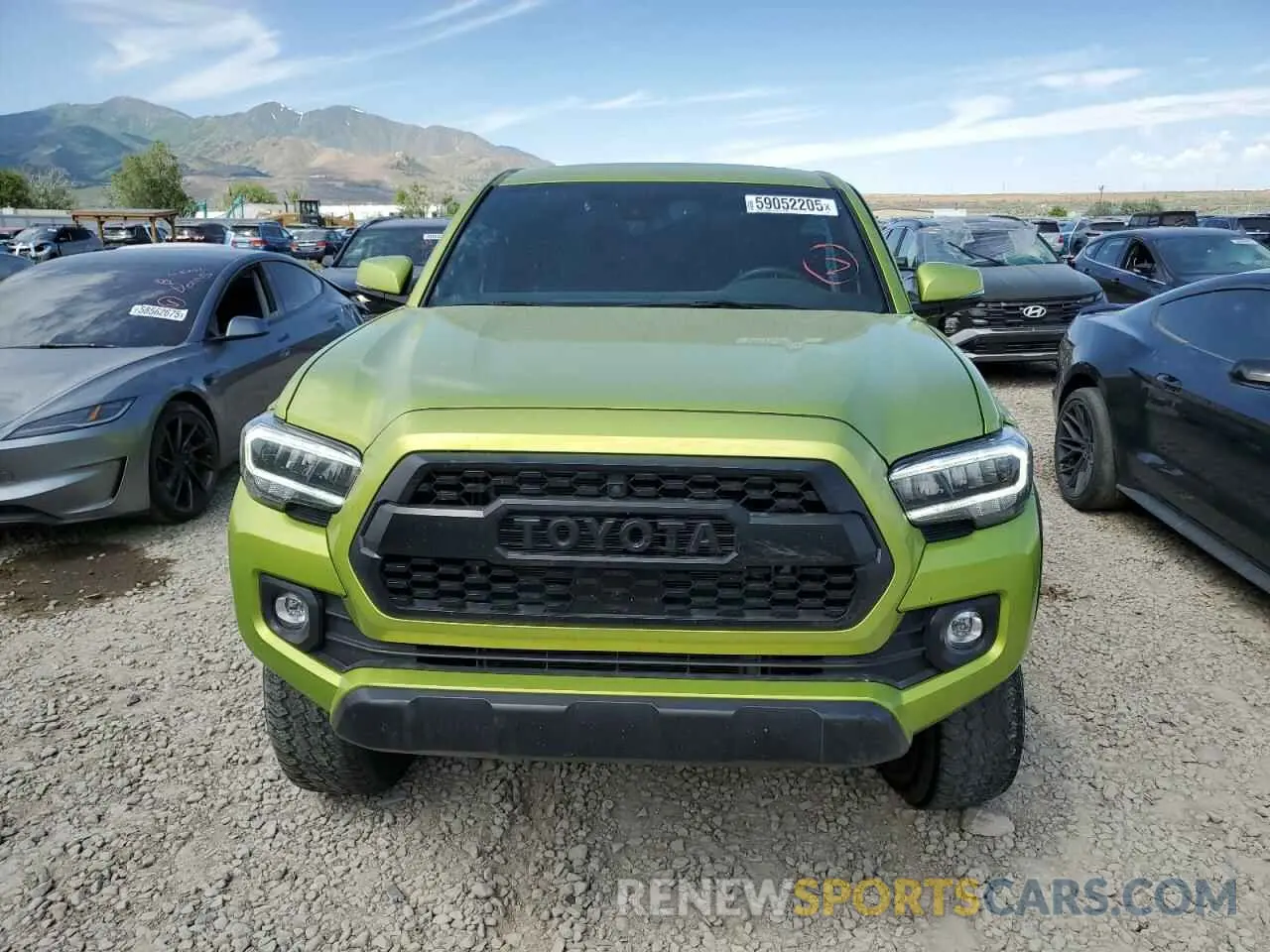 5 fotografías del automóvil dañado 3TYCZ5AN2PT172293 TOYOTA TACOMA 2023