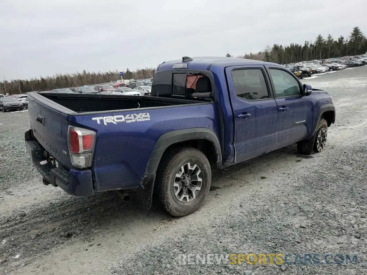 3 fotografías del automóvil dañado 3TYCZ5AN2PT179714 TOYOTA TACOMA 2023