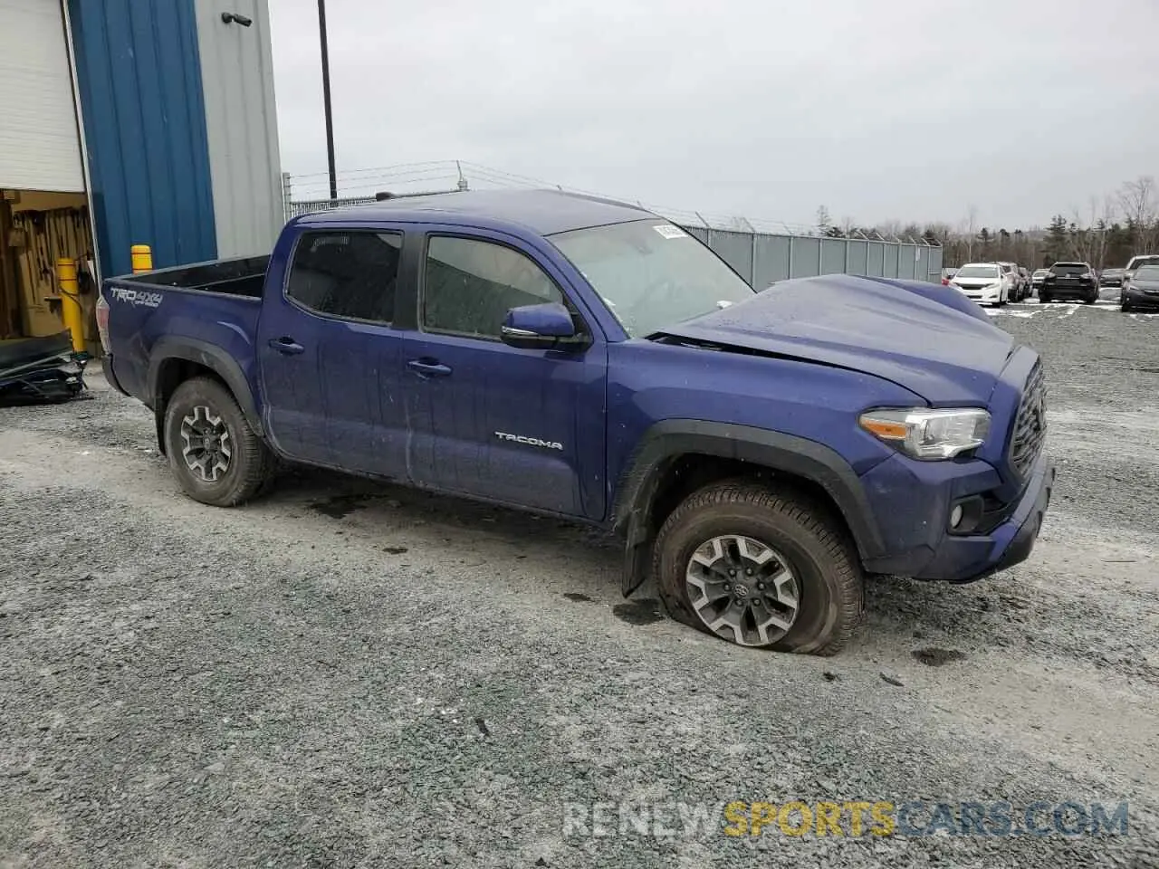 4 fotografías del automóvil dañado 3TYCZ5AN2PT179714 TOYOTA TACOMA 2023