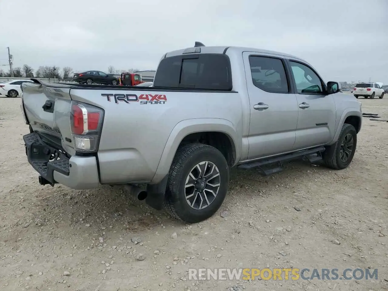 3 fotografías del automóvil dañado 3TYCZ5AN3PT156877 TOYOTA TACOMA 2023