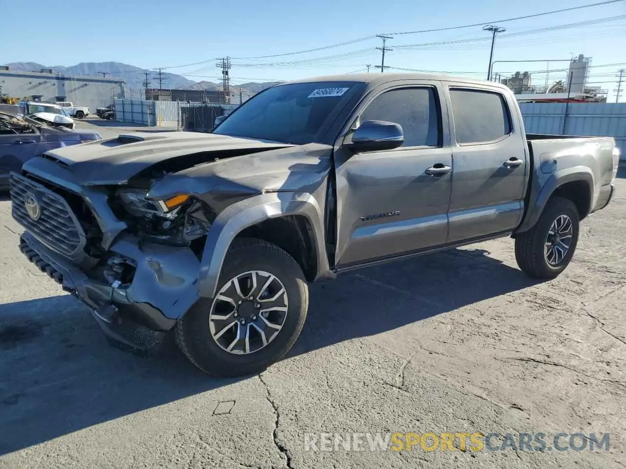 1 fotografías del automóvil dañado 3TYCZ5AN3PT174828 TOYOTA TACOMA 2023