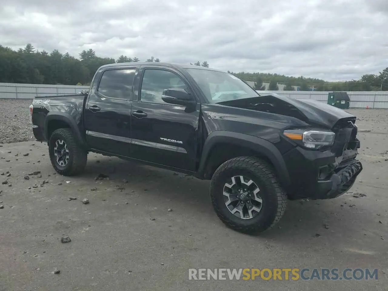 4 fotografías del automóvil dañado 3TYCZ5AN4PT111429 TOYOTA TACOMA 2023