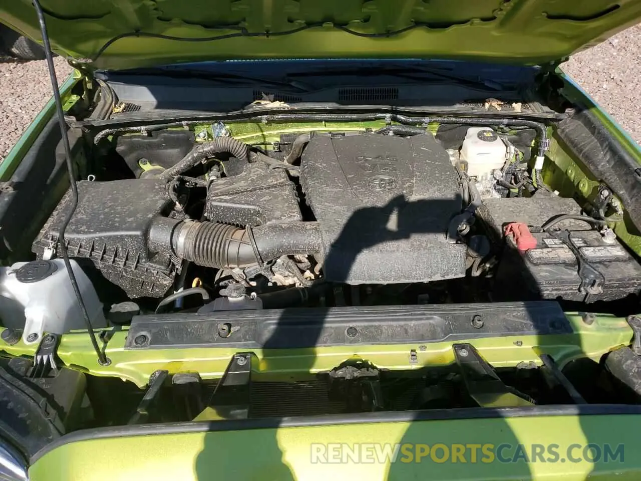 11 fotografías del automóvil dañado 3TYCZ5AN4PT127047 TOYOTA TACOMA 2023