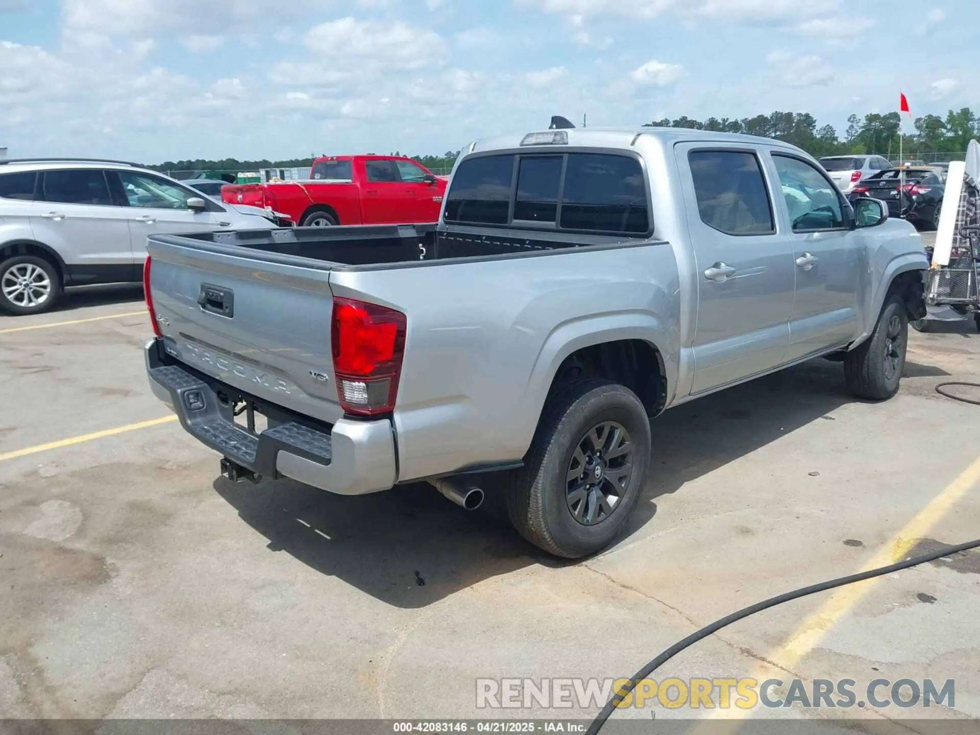 4 fotografías del automóvil dañado 3TYCZ5AN4PT149730 TOYOTA TACOMA 2023