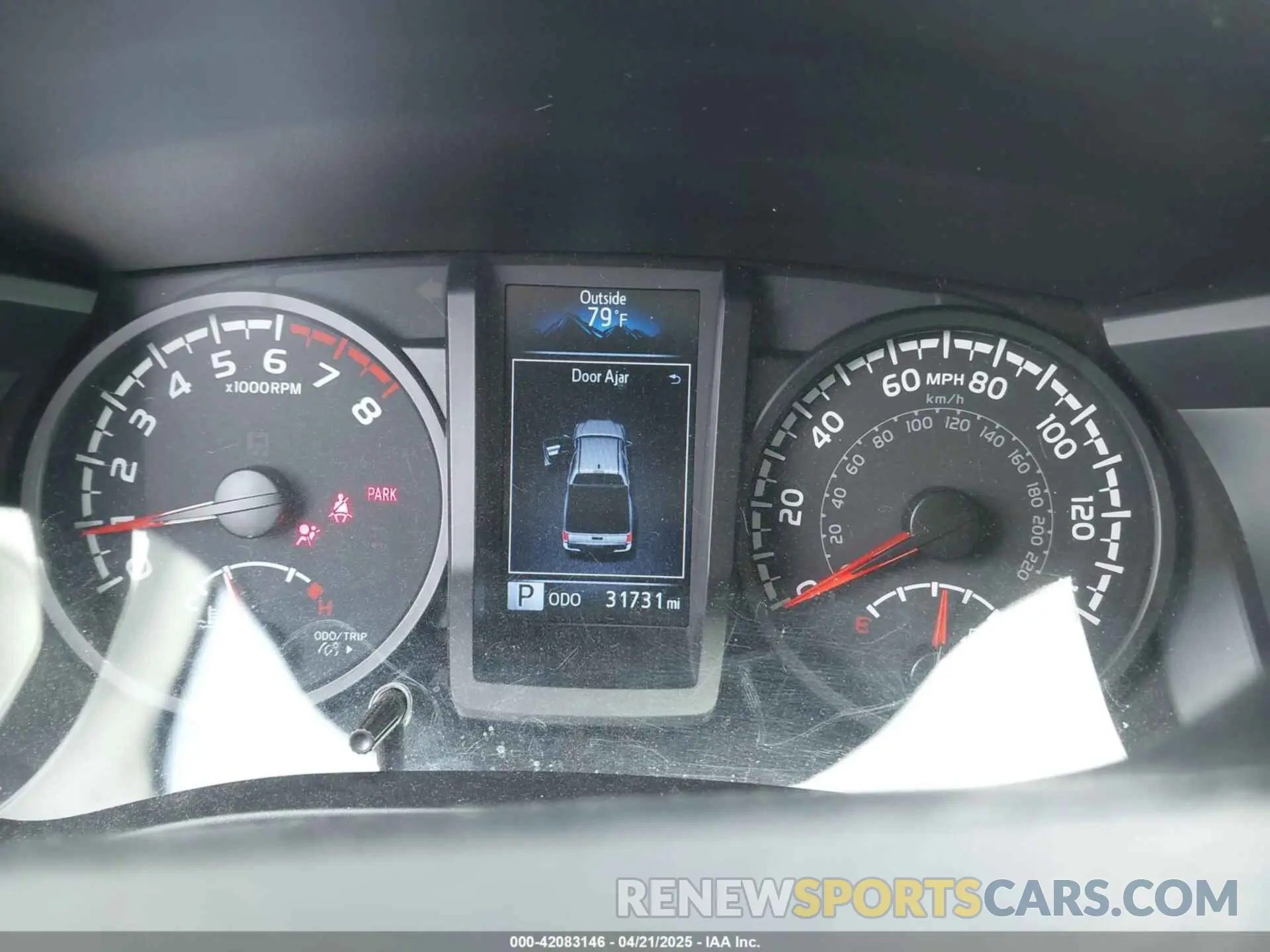 7 fotografías del automóvil dañado 3TYCZ5AN4PT149730 TOYOTA TACOMA 2023