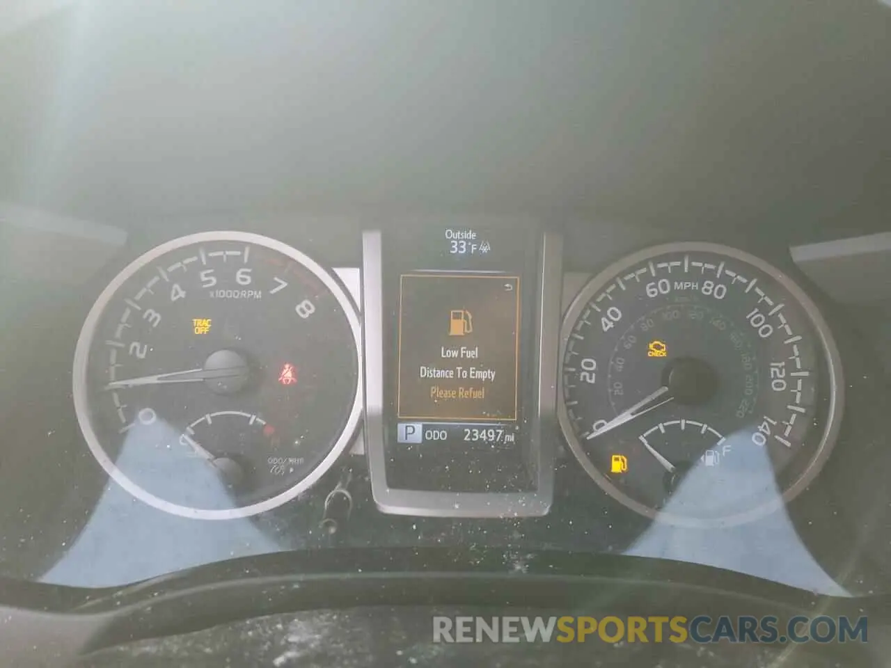 9 fotografías del automóvil dañado 3TYCZ5AN5PT127428 TOYOTA TACOMA 2023
