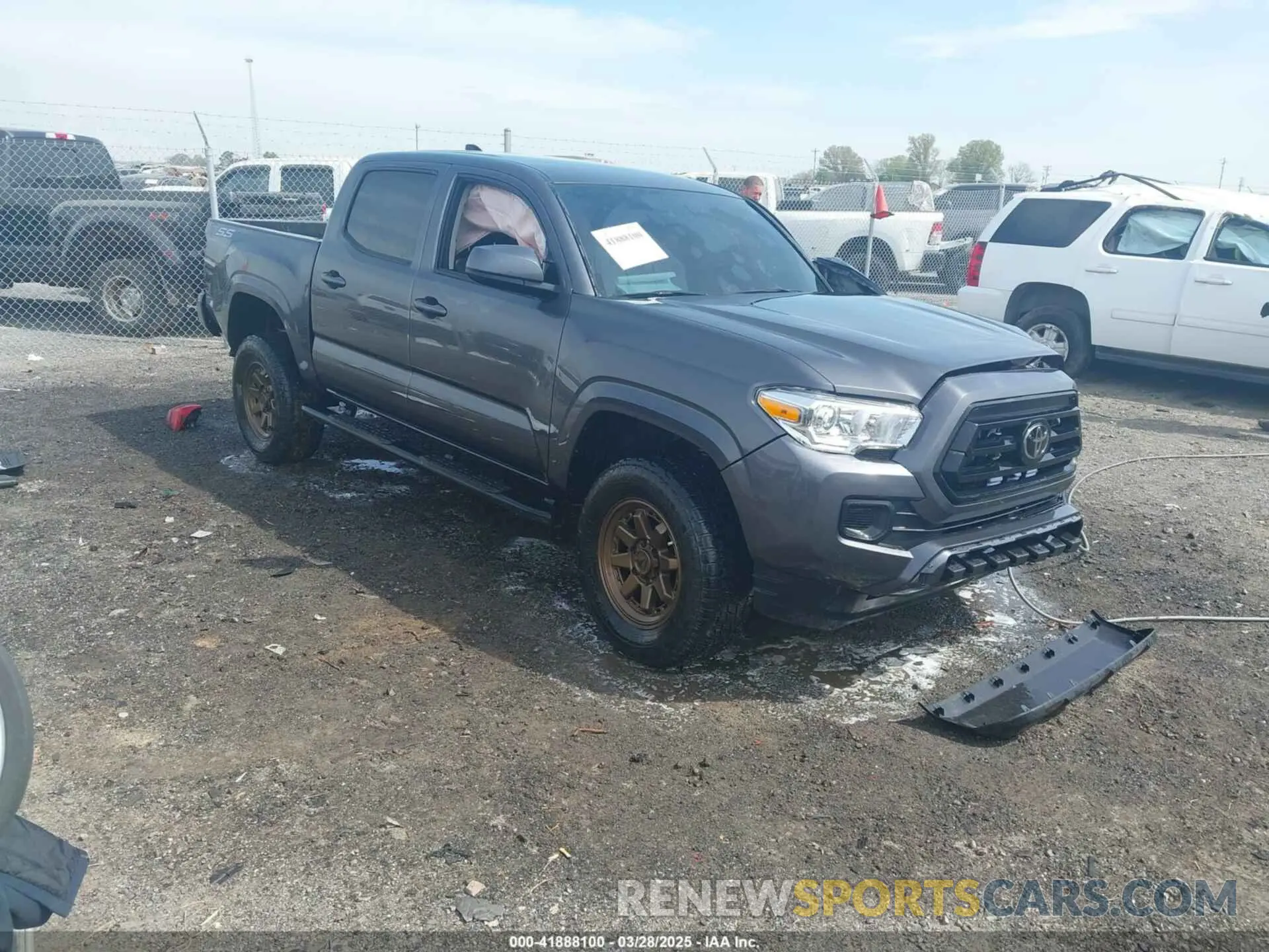 1 fotografías del automóvil dañado 3TYCZ5AN5PT144908 TOYOTA TACOMA 2023