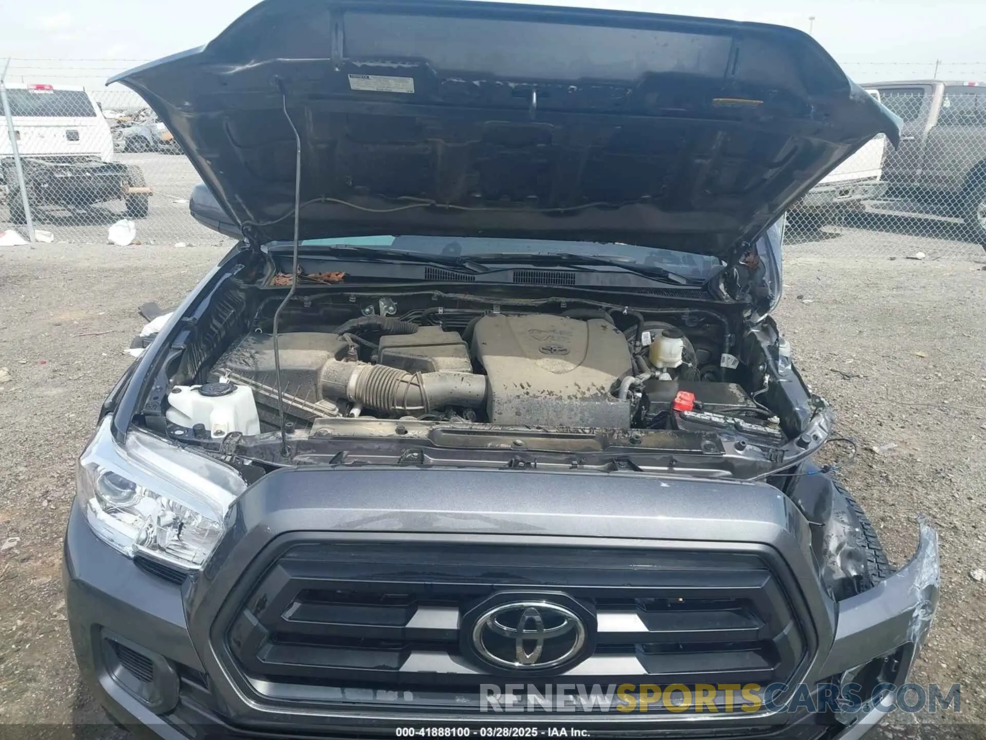 10 fotografías del automóvil dañado 3TYCZ5AN5PT144908 TOYOTA TACOMA 2023