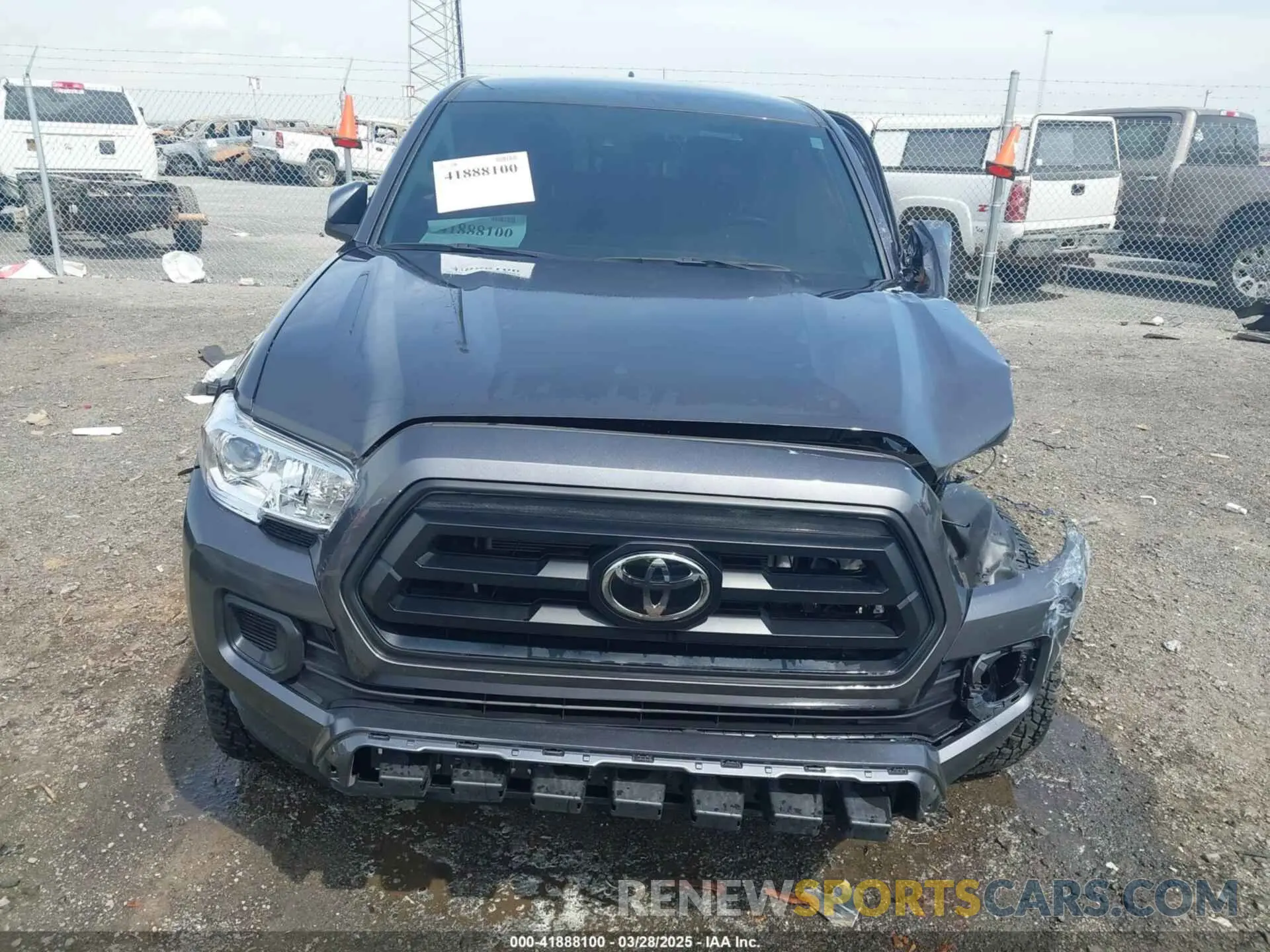 6 fotografías del automóvil dañado 3TYCZ5AN5PT144908 TOYOTA TACOMA 2023