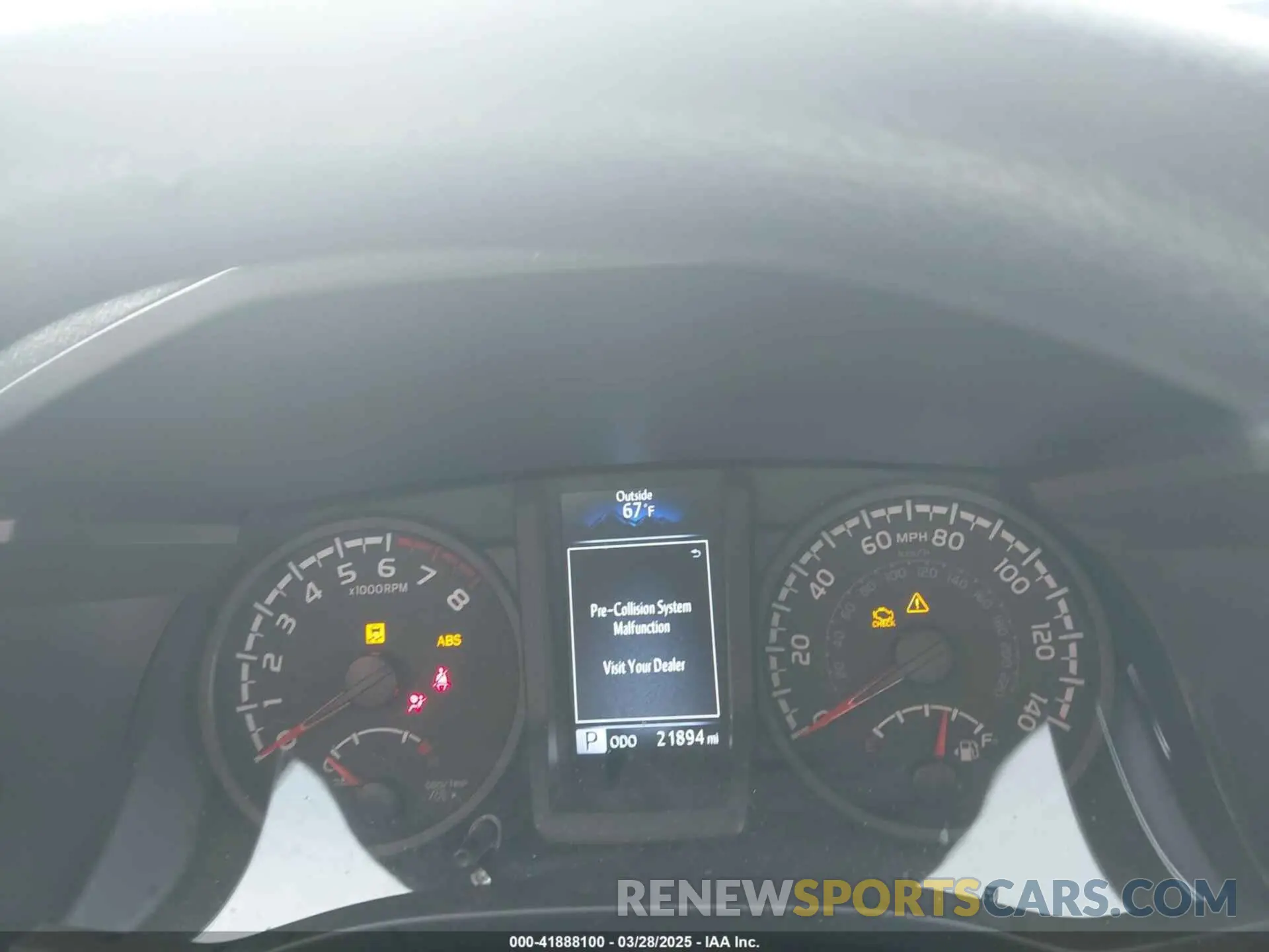 7 fotografías del automóvil dañado 3TYCZ5AN5PT144908 TOYOTA TACOMA 2023