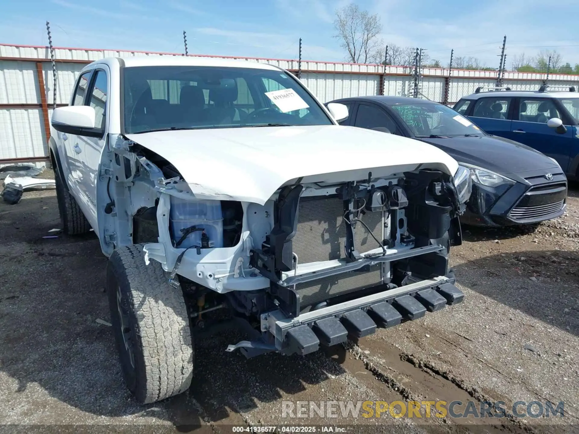 6 fotografías del automóvil dañado 3TYCZ5AN5PT151681 TOYOTA TACOMA 2023