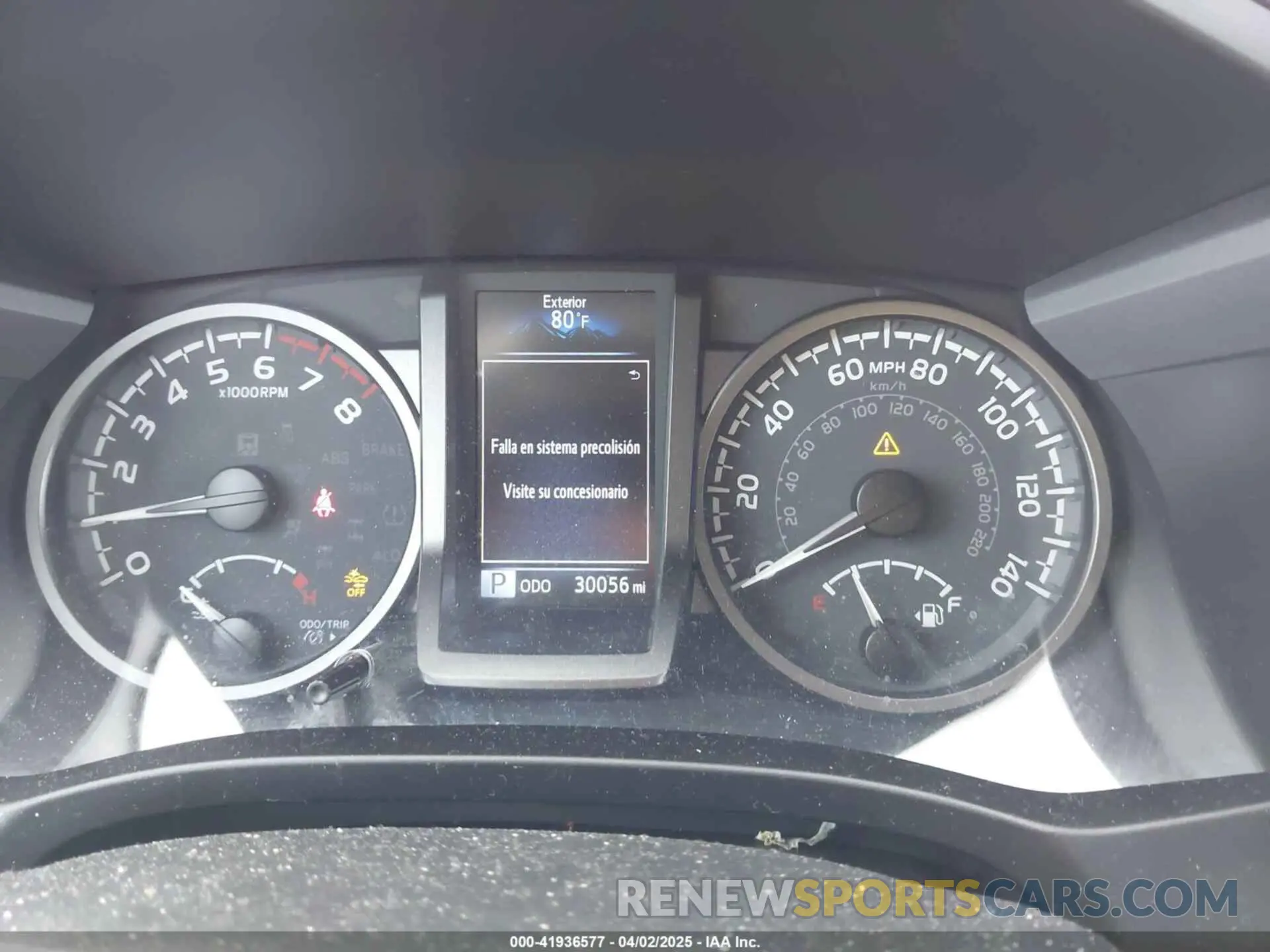 7 fotografías del automóvil dañado 3TYCZ5AN5PT151681 TOYOTA TACOMA 2023