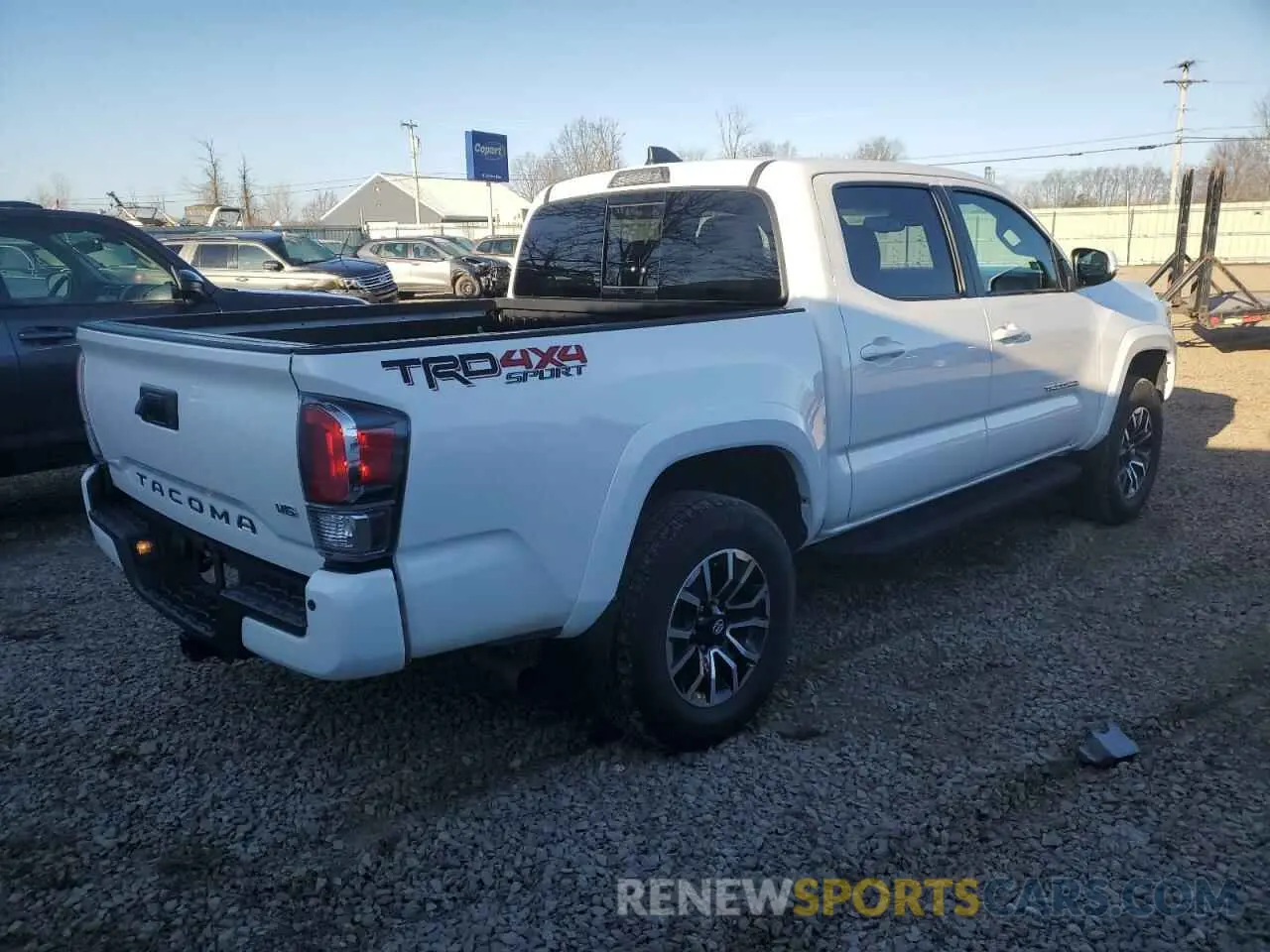 3 fotografías del automóvil dañado 3TYCZ5AN6PT106507 TOYOTA TACOMA 2023