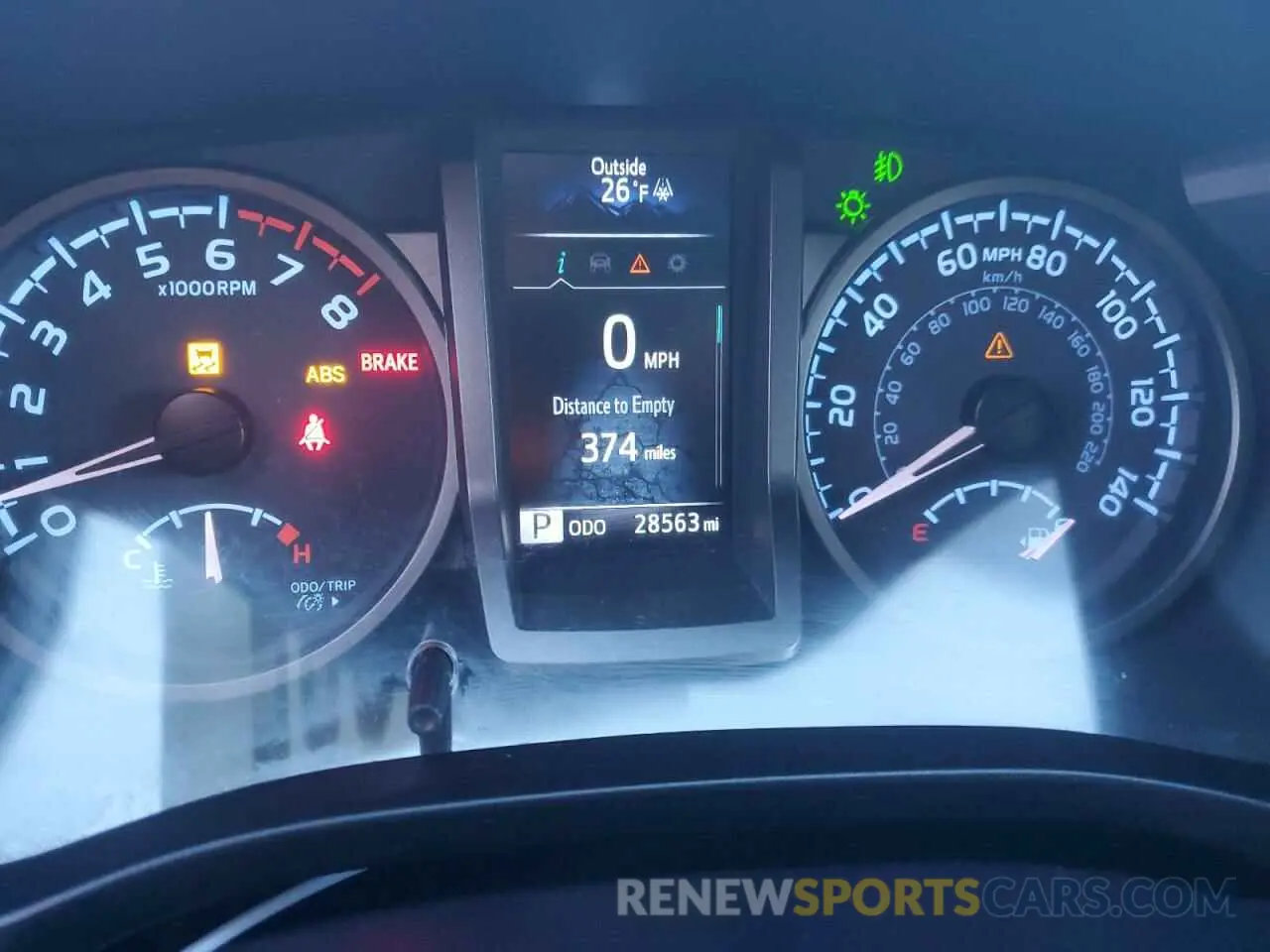 9 fotografías del automóvil dañado 3TYCZ5AN6PT106507 TOYOTA TACOMA 2023