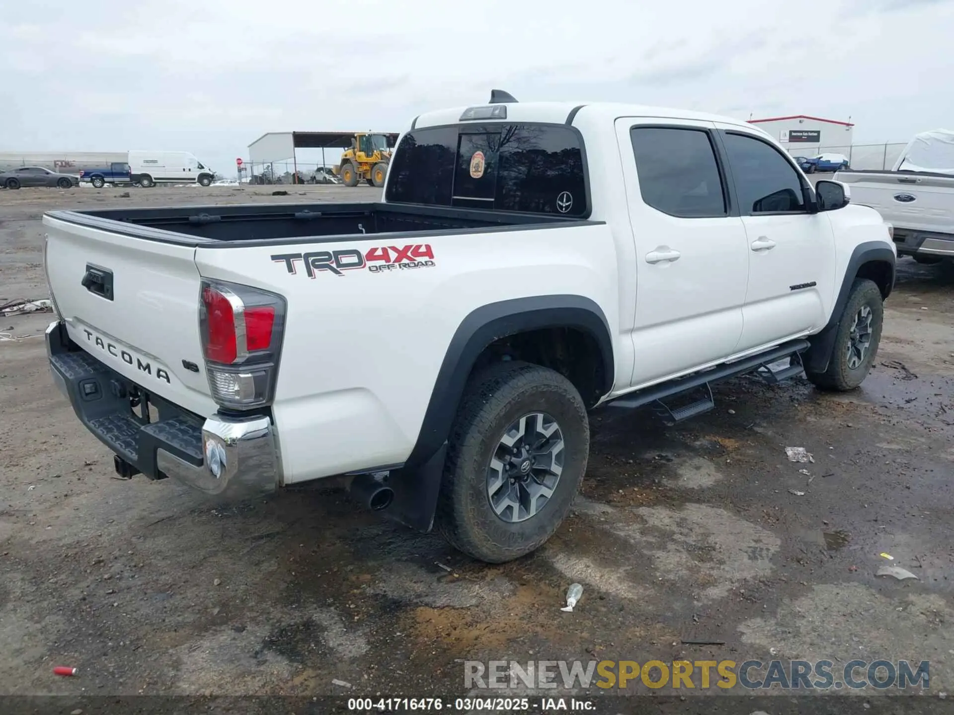 4 fotografías del automóvil dañado 3TYCZ5AN7PT125454 TOYOTA TACOMA 2023