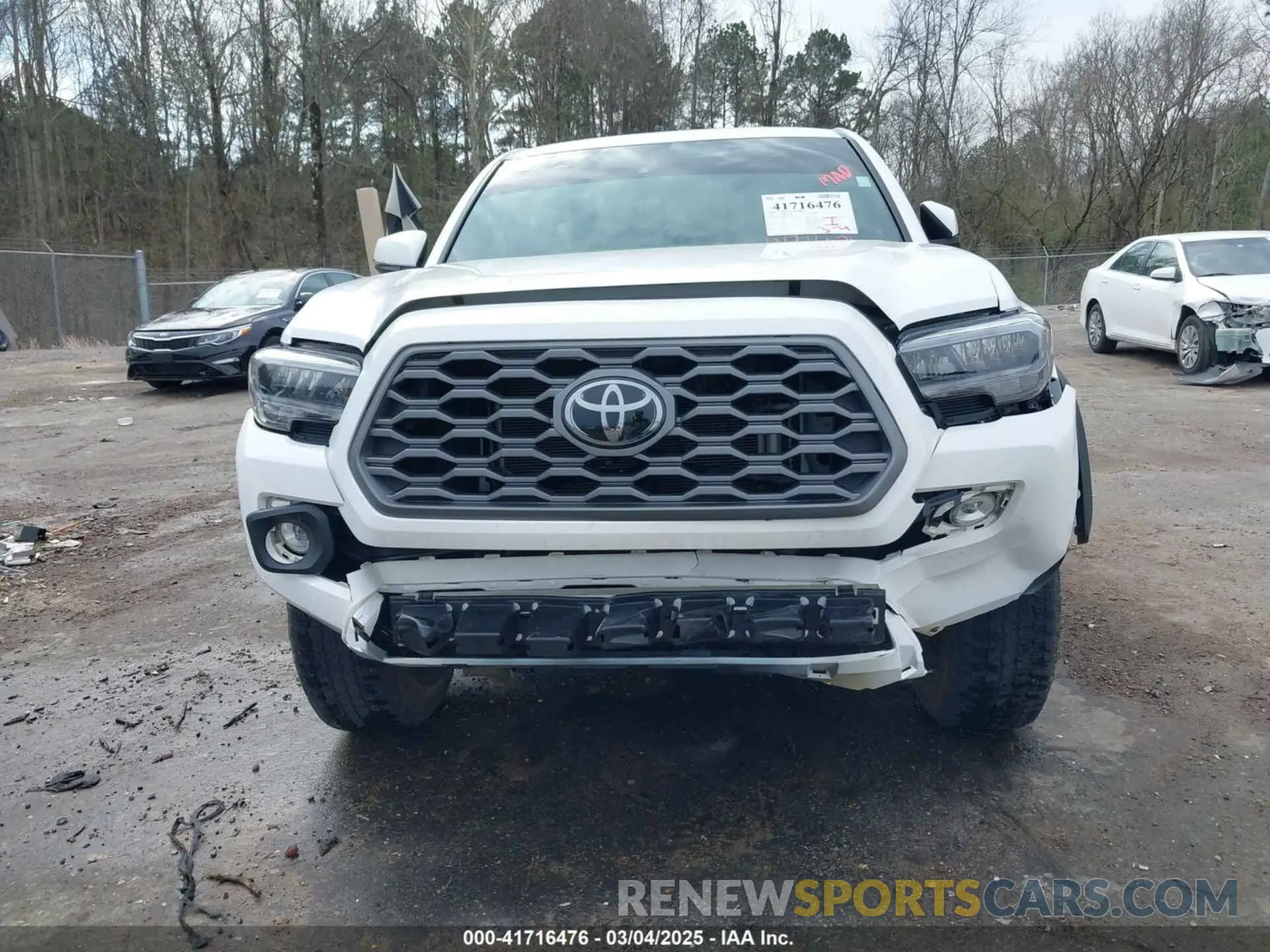 6 fotografías del automóvil dañado 3TYCZ5AN7PT125454 TOYOTA TACOMA 2023