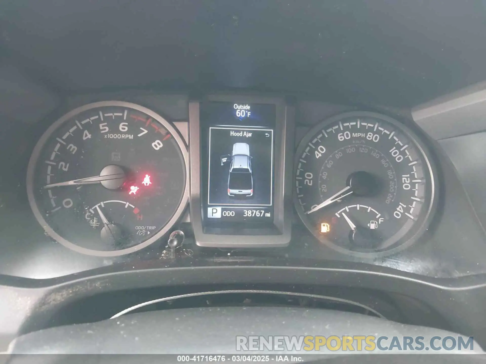 7 fotografías del automóvil dañado 3TYCZ5AN7PT125454 TOYOTA TACOMA 2023