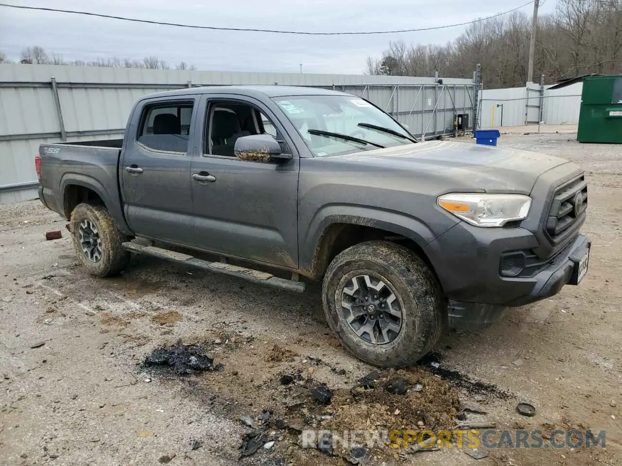 4 fotografías del automóvil dañado 3TYCZ5AN7PT154498 TOYOTA TACOMA 2023
