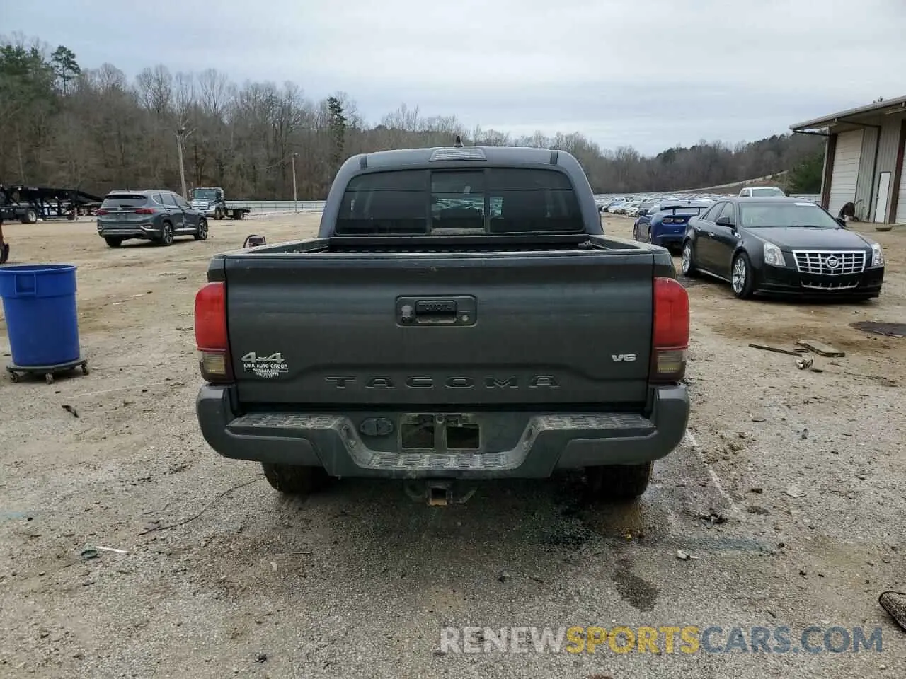 6 fotografías del automóvil dañado 3TYCZ5AN7PT154498 TOYOTA TACOMA 2023