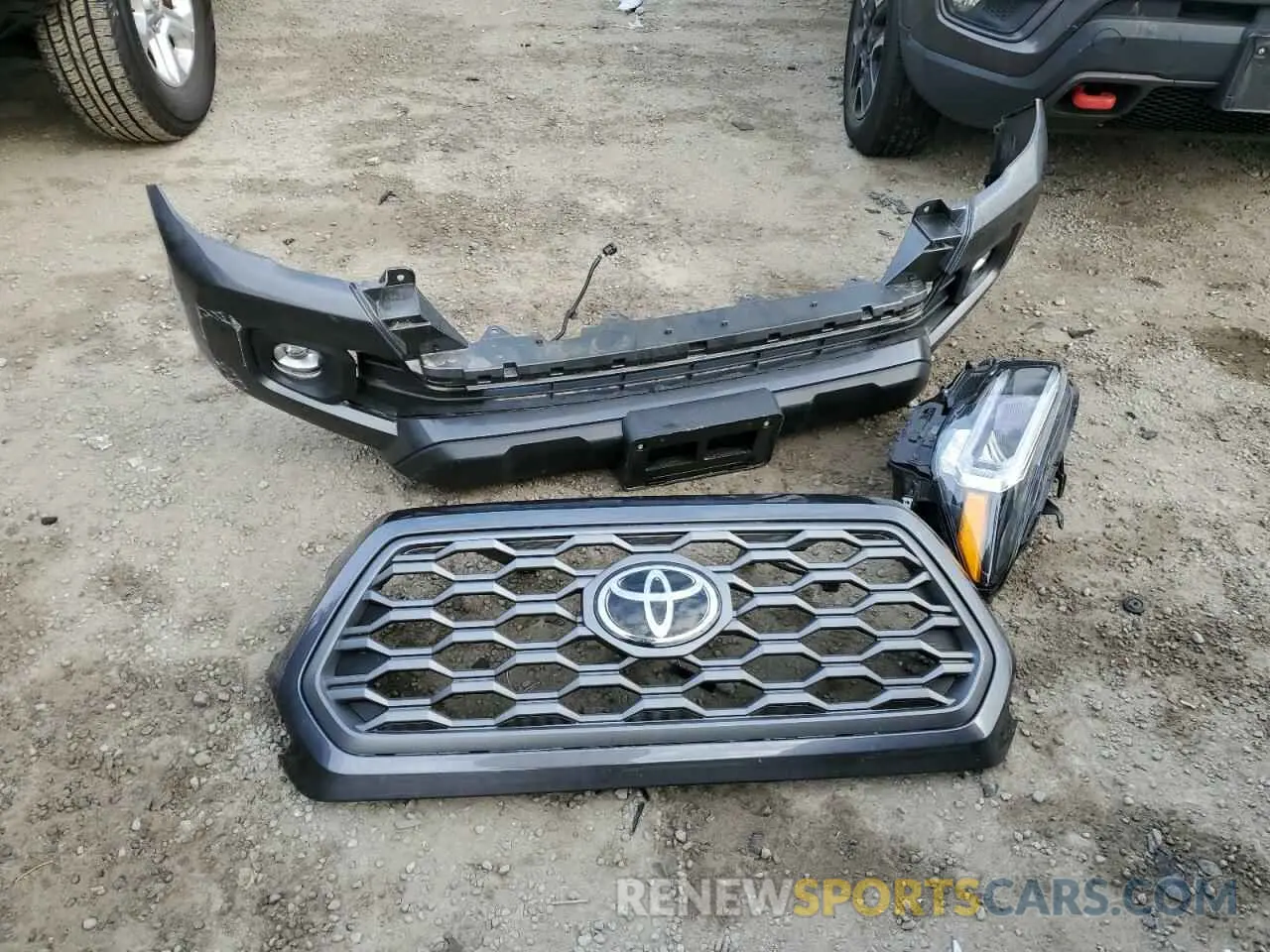 12 fotografías del automóvil dañado 3TYCZ5AN7PT159961 TOYOTA TACOMA 2023