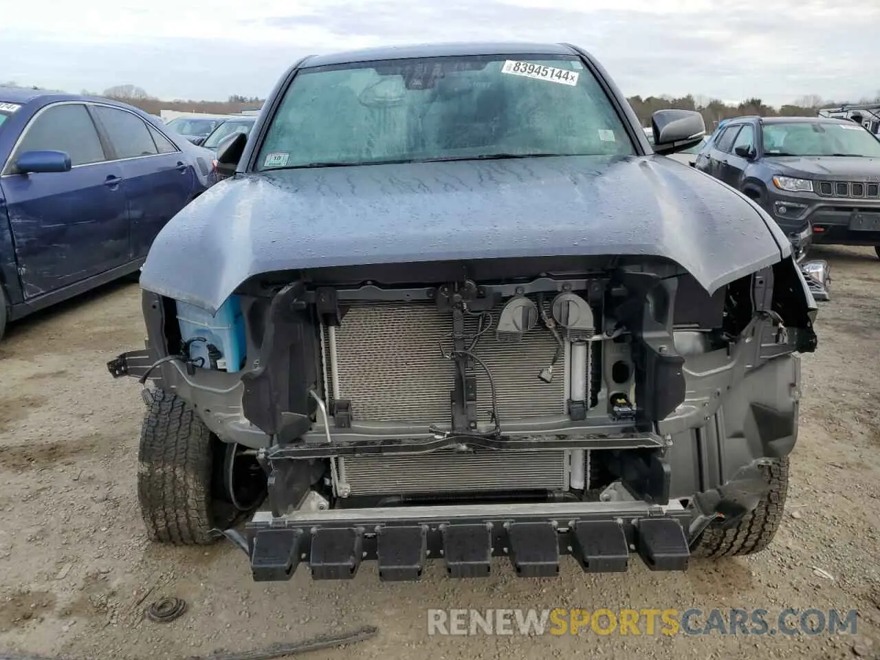 5 fotografías del automóvil dañado 3TYCZ5AN7PT159961 TOYOTA TACOMA 2023