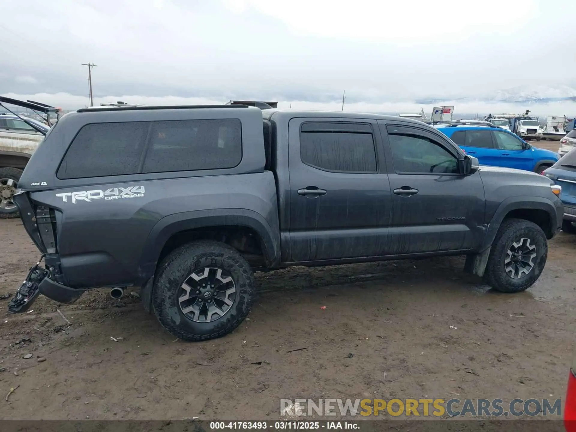 13 fotografías del automóvil dañado 3TYCZ5AN7PT161385 TOYOTA TACOMA 2023
