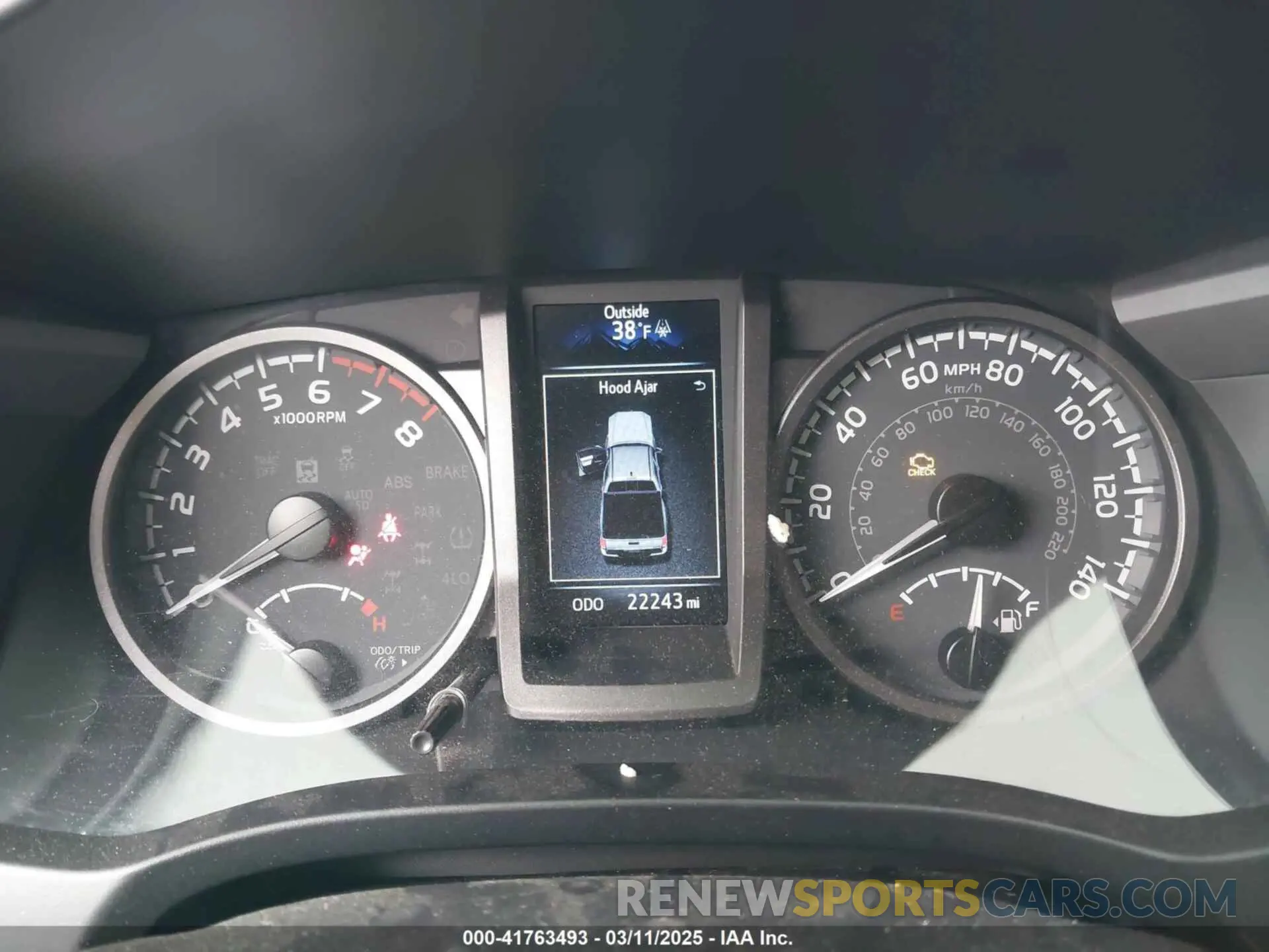 15 fotografías del automóvil dañado 3TYCZ5AN7PT161385 TOYOTA TACOMA 2023