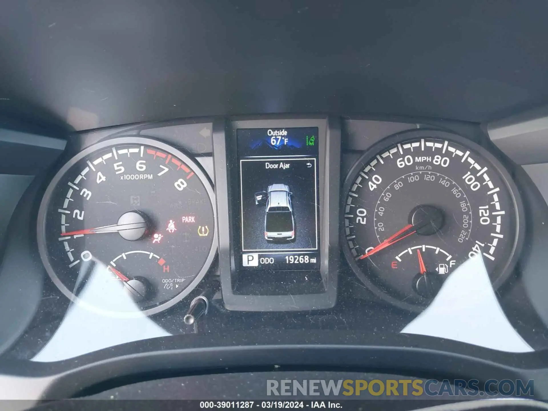 7 fotografías del automóvil dañado 3TYCZ5AN8PT148614 TOYOTA TACOMA 2023