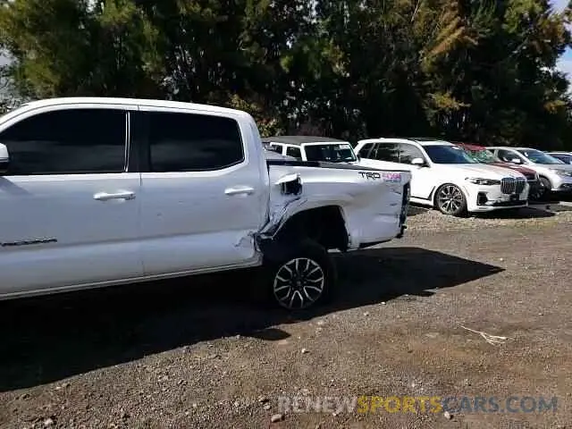 11 fotografías del automóvil dañado 3TYCZ5AN9PT151621 TOYOTA TACOMA 2023