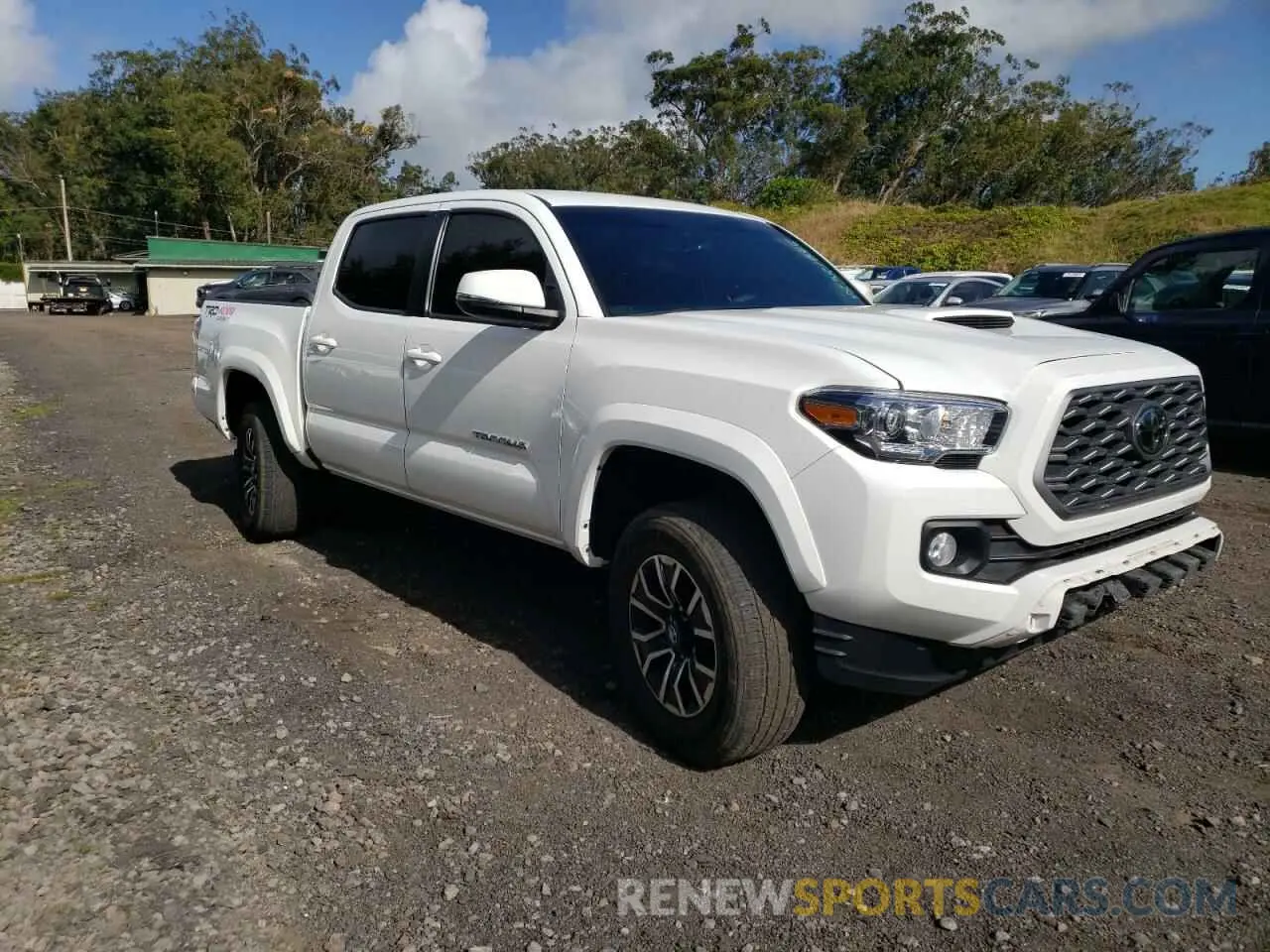 4 fotografías del automóvil dañado 3TYCZ5AN9PT151621 TOYOTA TACOMA 2023