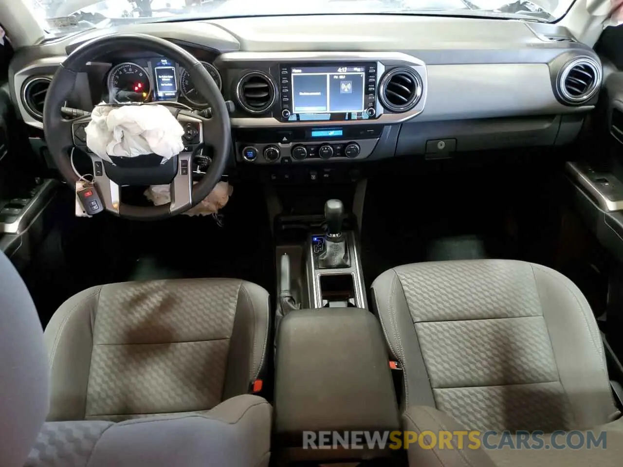 8 fotografías del automóvil dañado 3TYCZ5AN9PT173473 TOYOTA TACOMA 2023