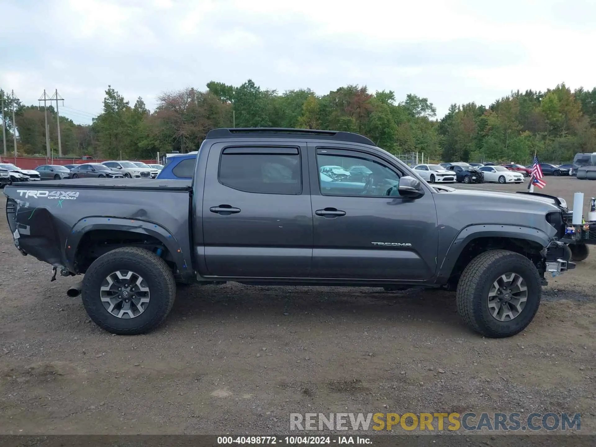 14 fotografías del automóvil dañado 3TYCZ5ANXPT136223 TOYOTA TACOMA 2023
