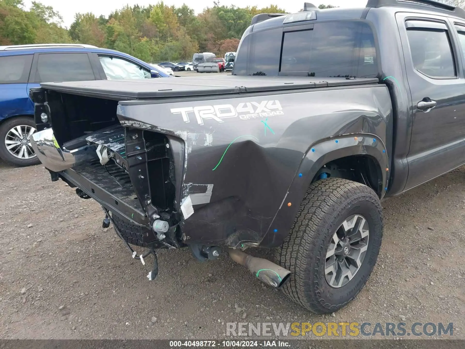 19 fotografías del automóvil dañado 3TYCZ5ANXPT136223 TOYOTA TACOMA 2023