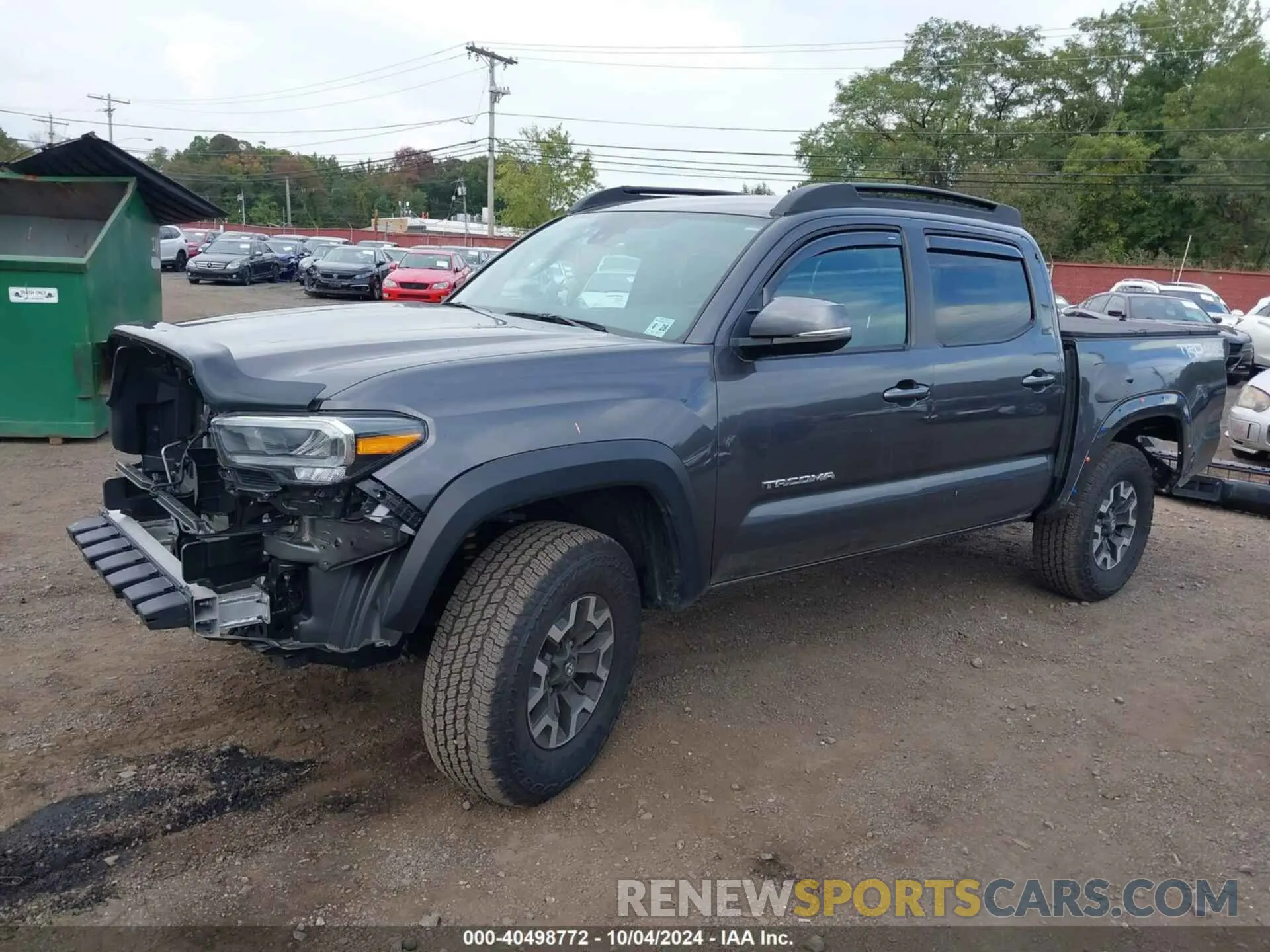 2 fotografías del automóvil dañado 3TYCZ5ANXPT136223 TOYOTA TACOMA 2023