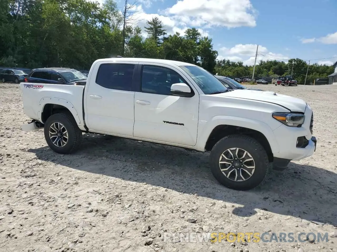 4 fotografías del automóvil dañado 3TYCZ5ANXPT166015 TOYOTA TACOMA 2023