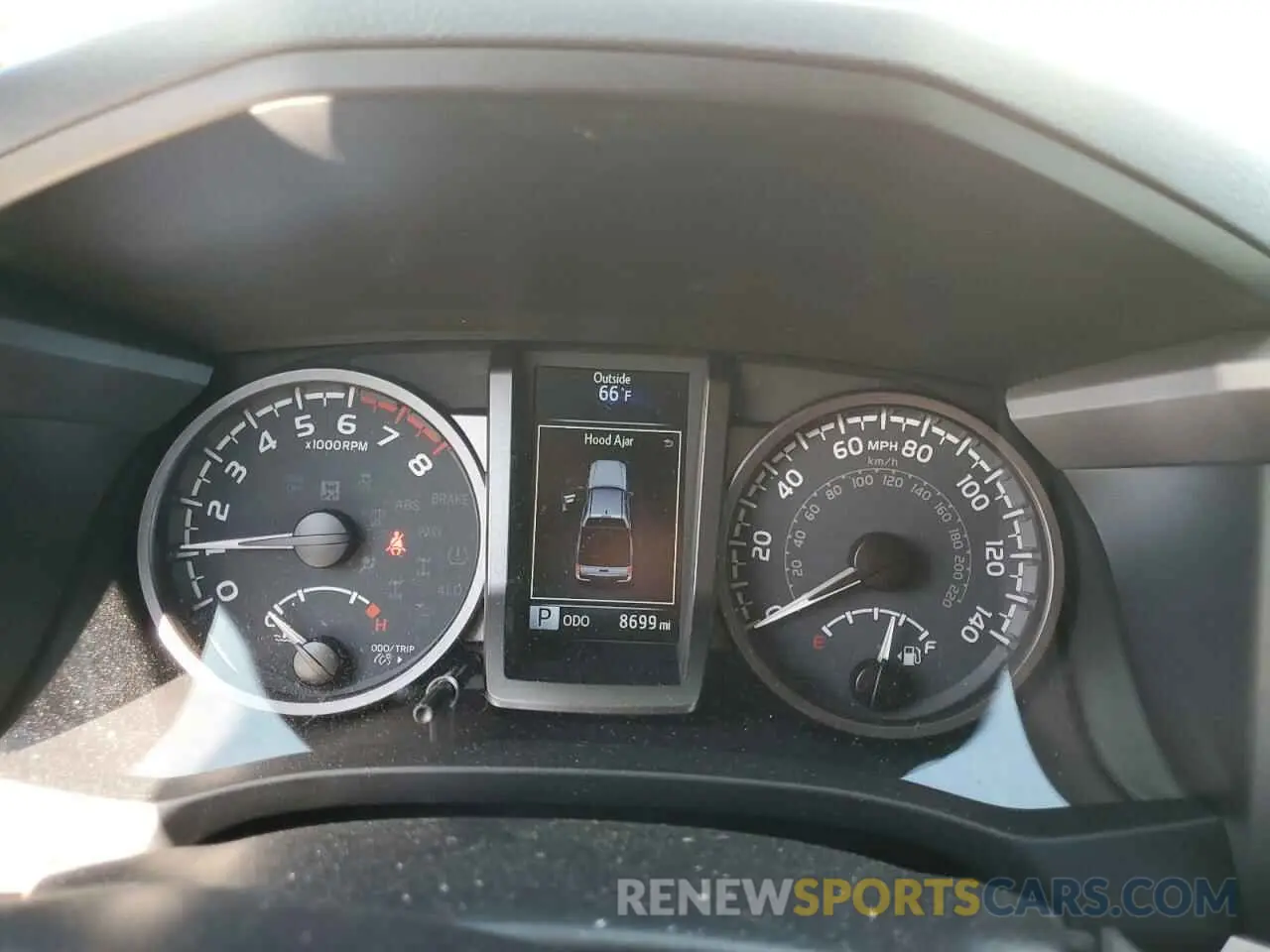 9 fotografías del automóvil dañado 3TYCZ5ANXPT166015 TOYOTA TACOMA 2023