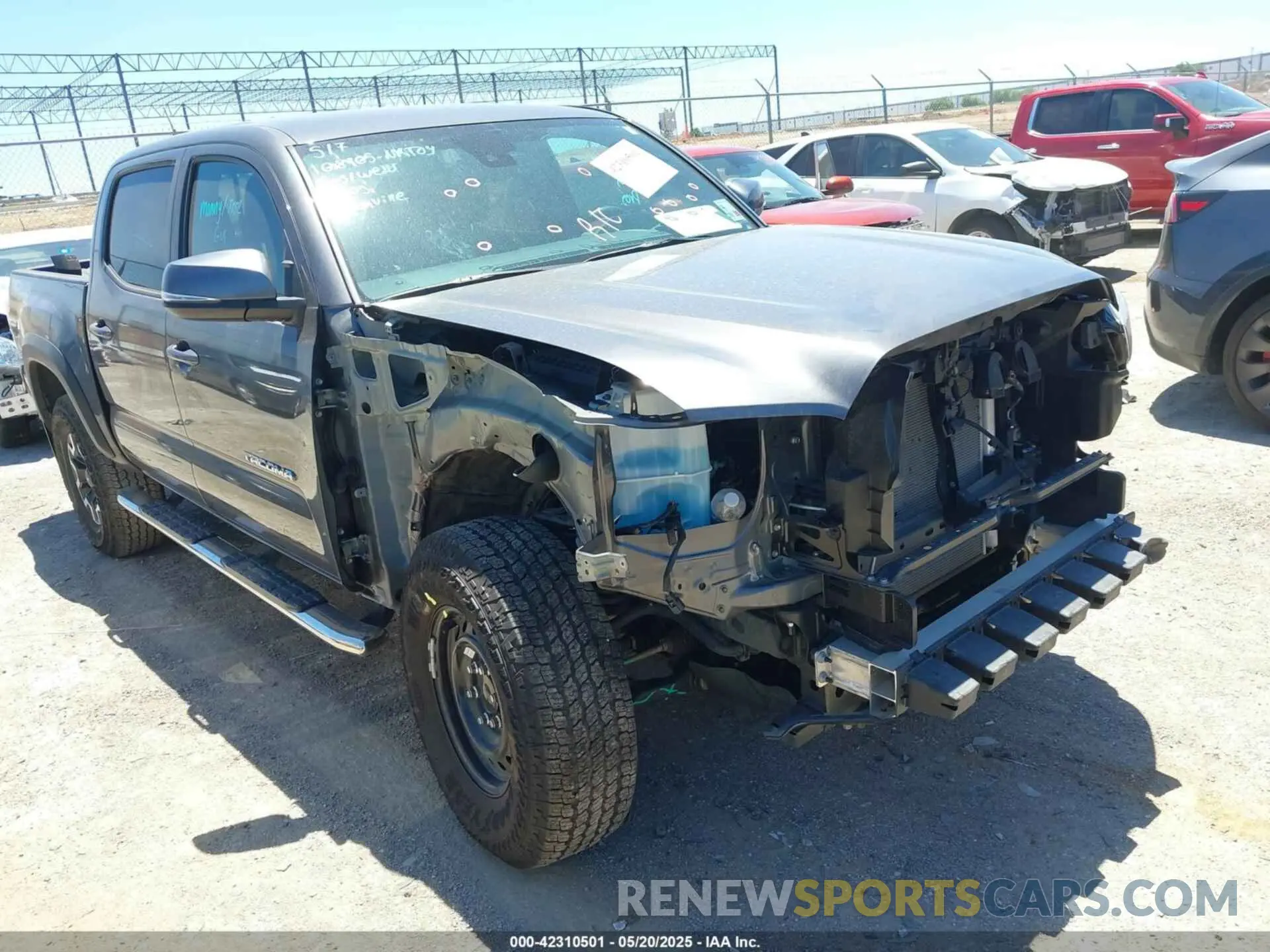 6 fotografías del automóvil dañado 3TYCZ5ANXPT167858 TOYOTA TACOMA 2023
