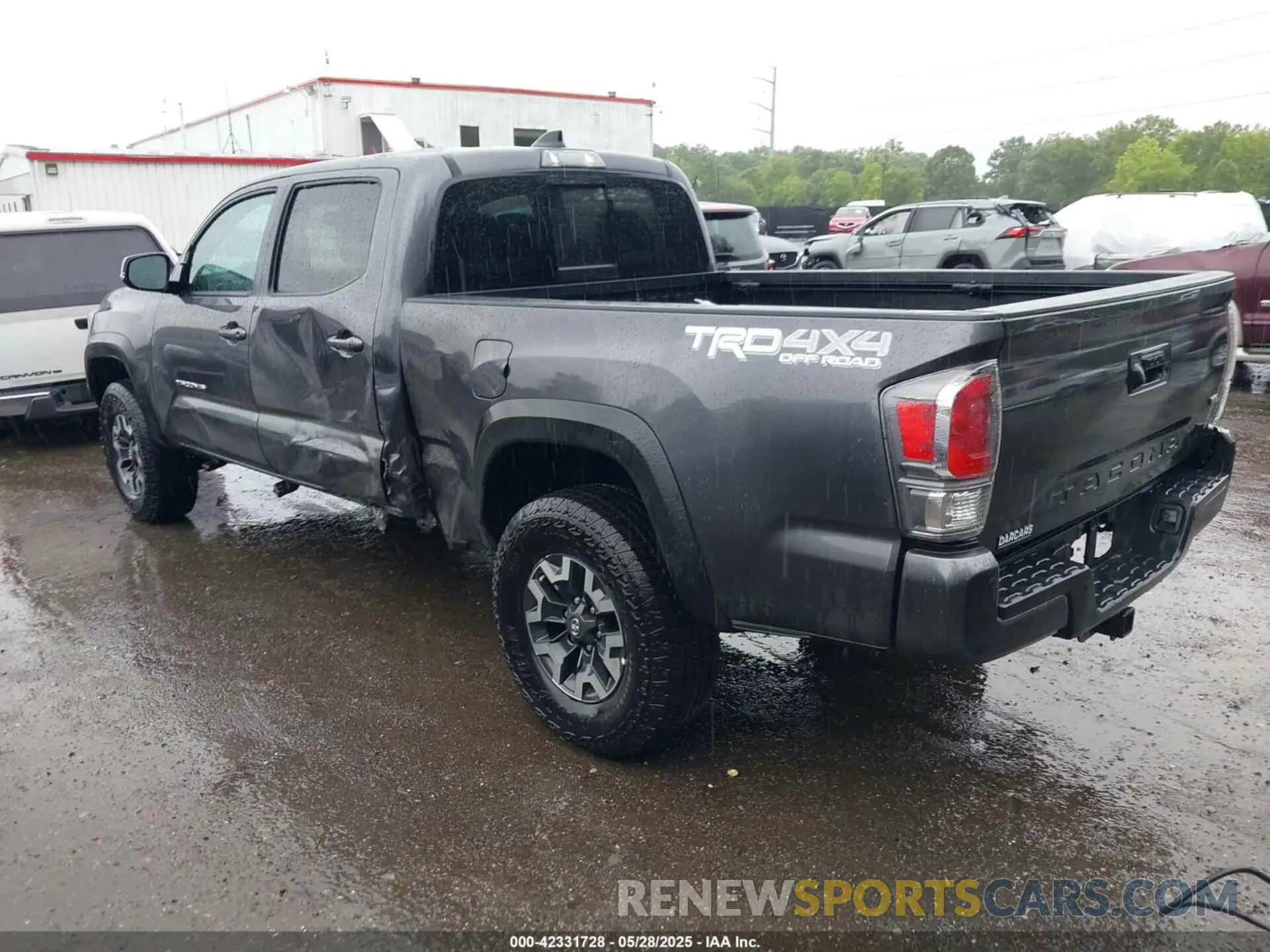 3 fotografías del automóvil dañado 3TYDZ5BN9PT034608 TOYOTA TACOMA 2023