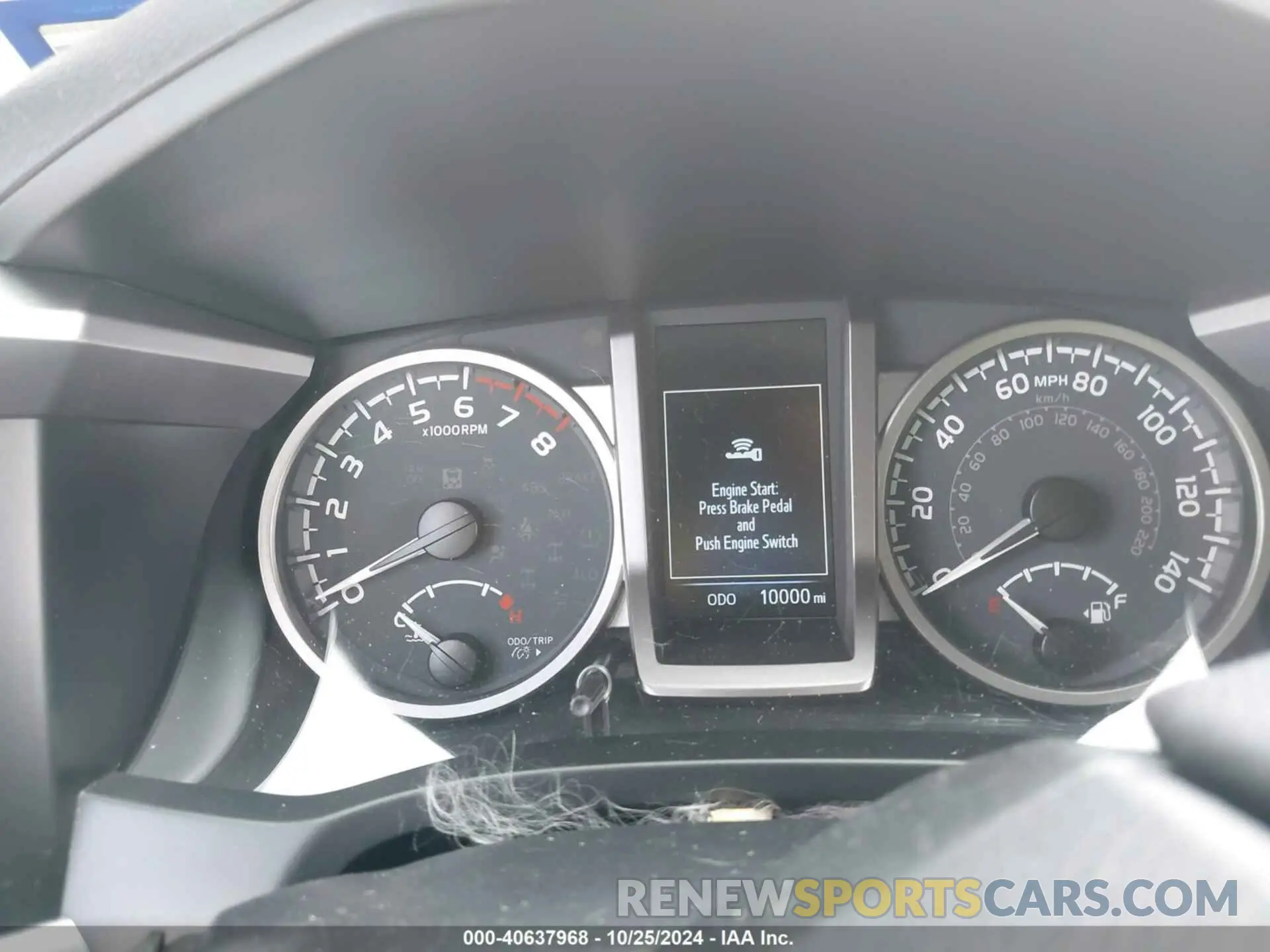 7 fotografías del automóvil dañado 3TYGZ5AN0PT171239 TOYOTA TACOMA 2023