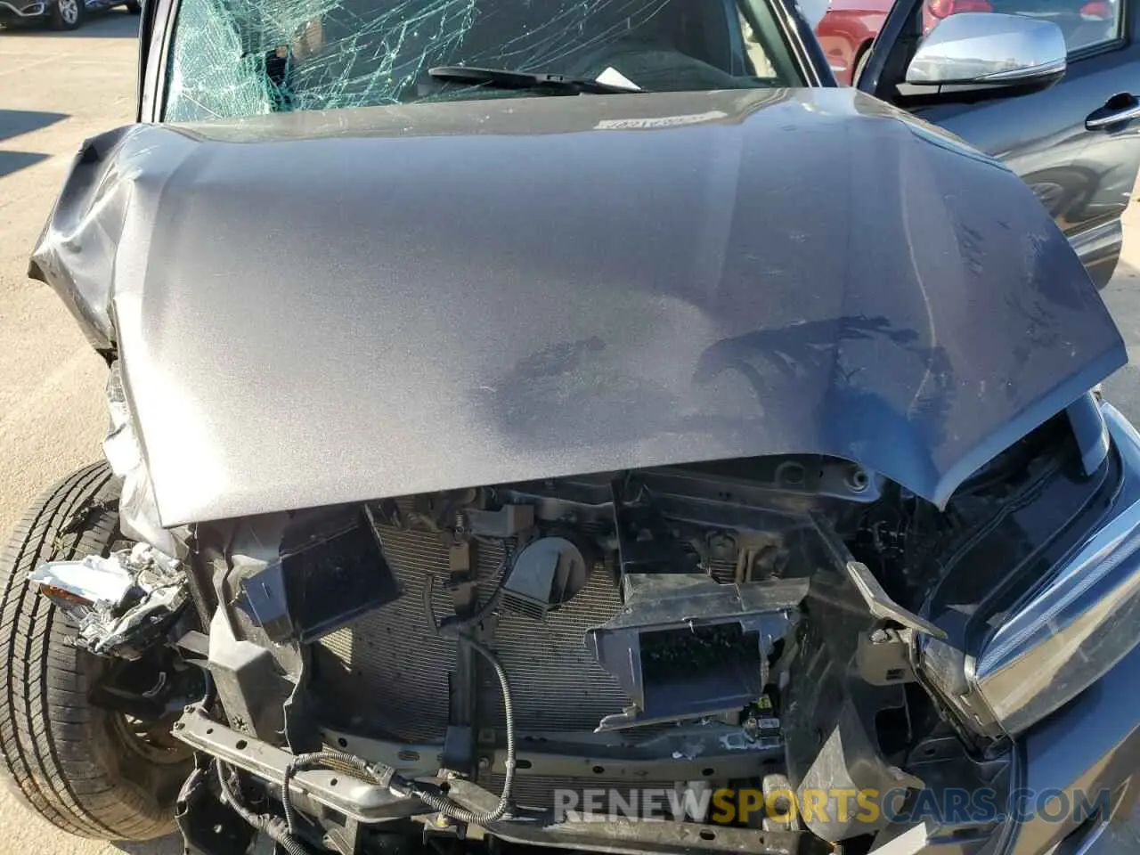 11 fotografías del automóvil dañado 3TYGZ5AN5PT174590 TOYOTA TACOMA 2023