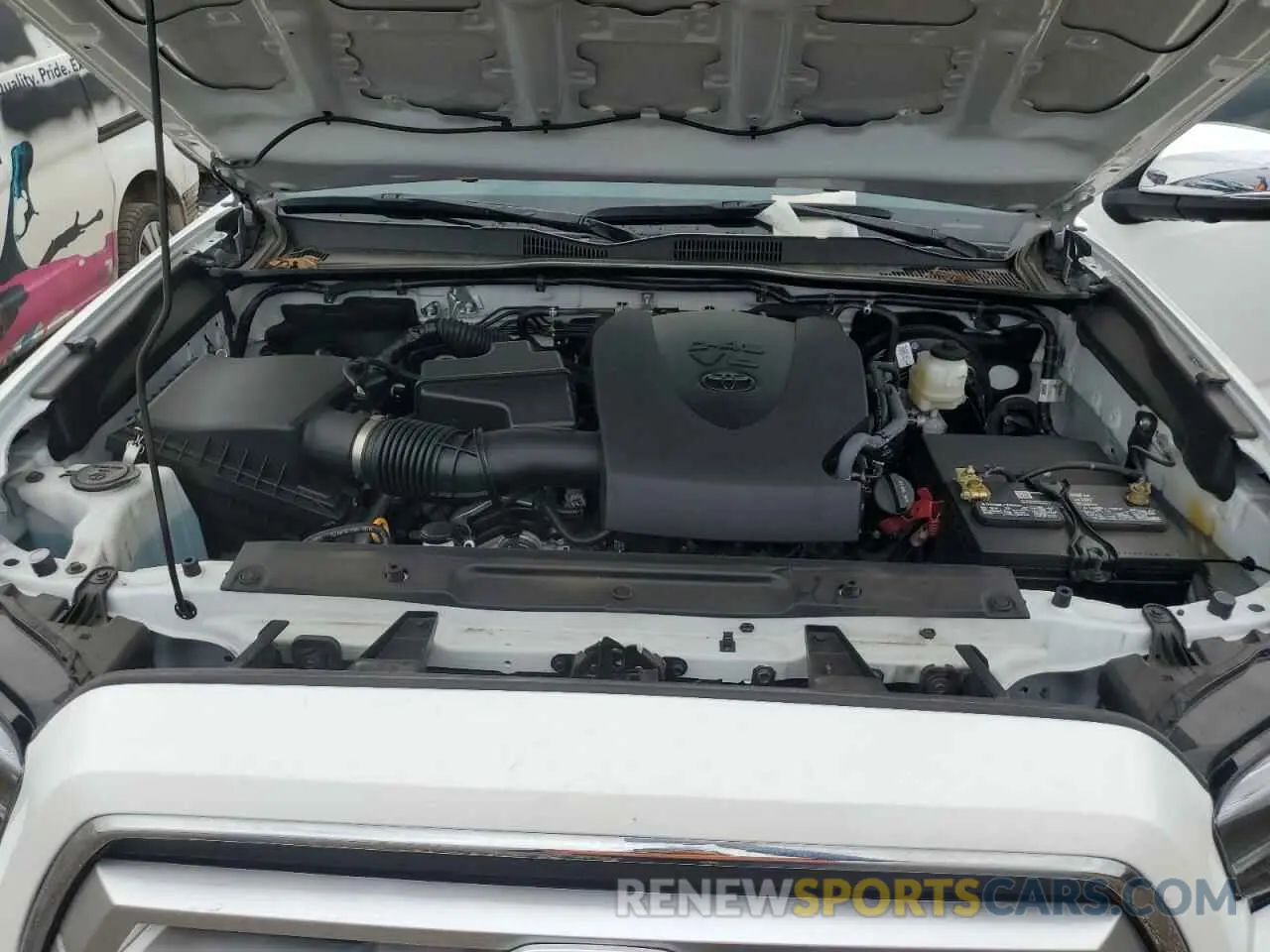 11 fotografías del automóvil dañado 3TYGZ5AN8PT161414 TOYOTA TACOMA 2023