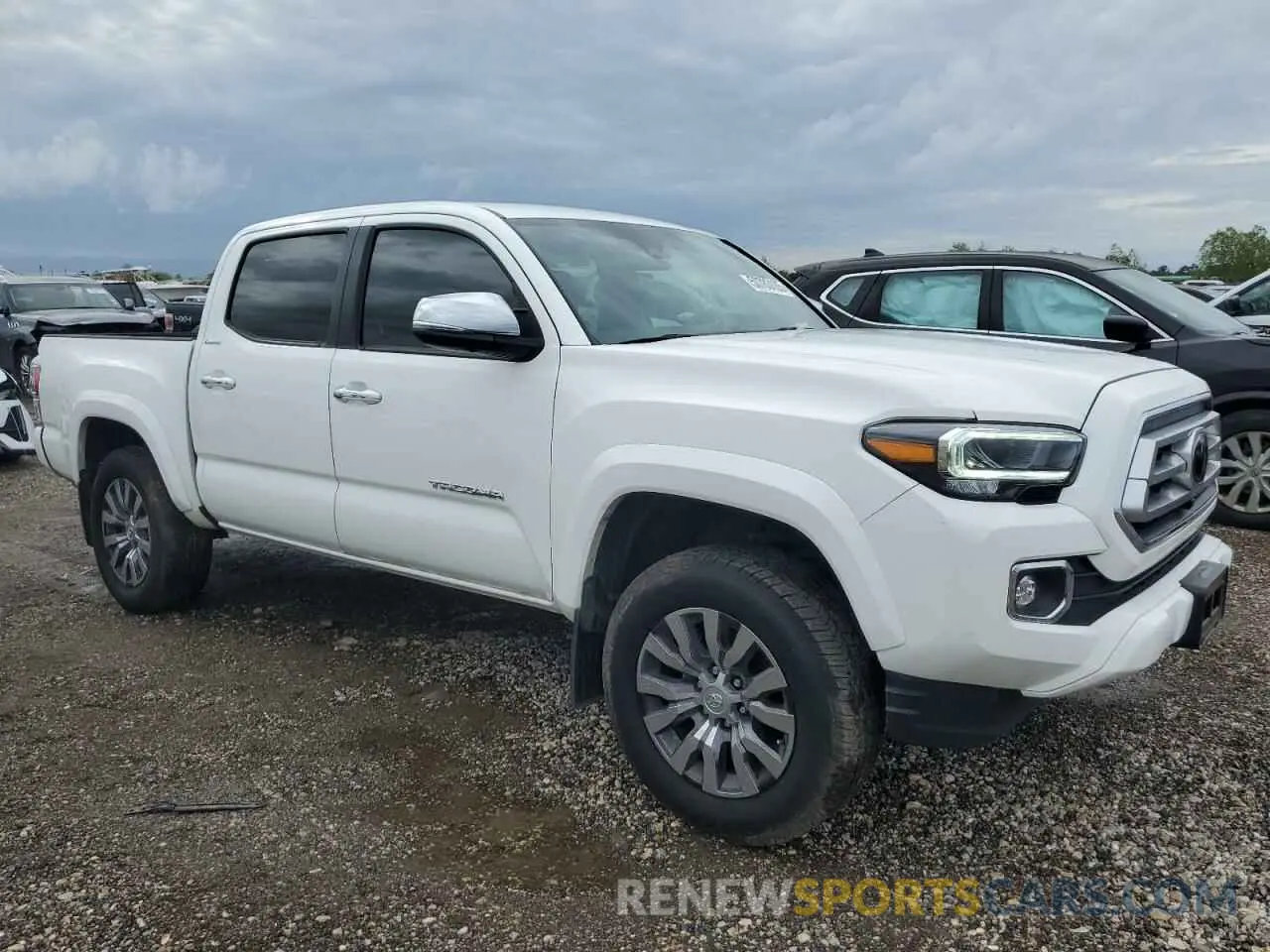 4 fotografías del automóvil dañado 3TYGZ5AN8PT161414 TOYOTA TACOMA 2023